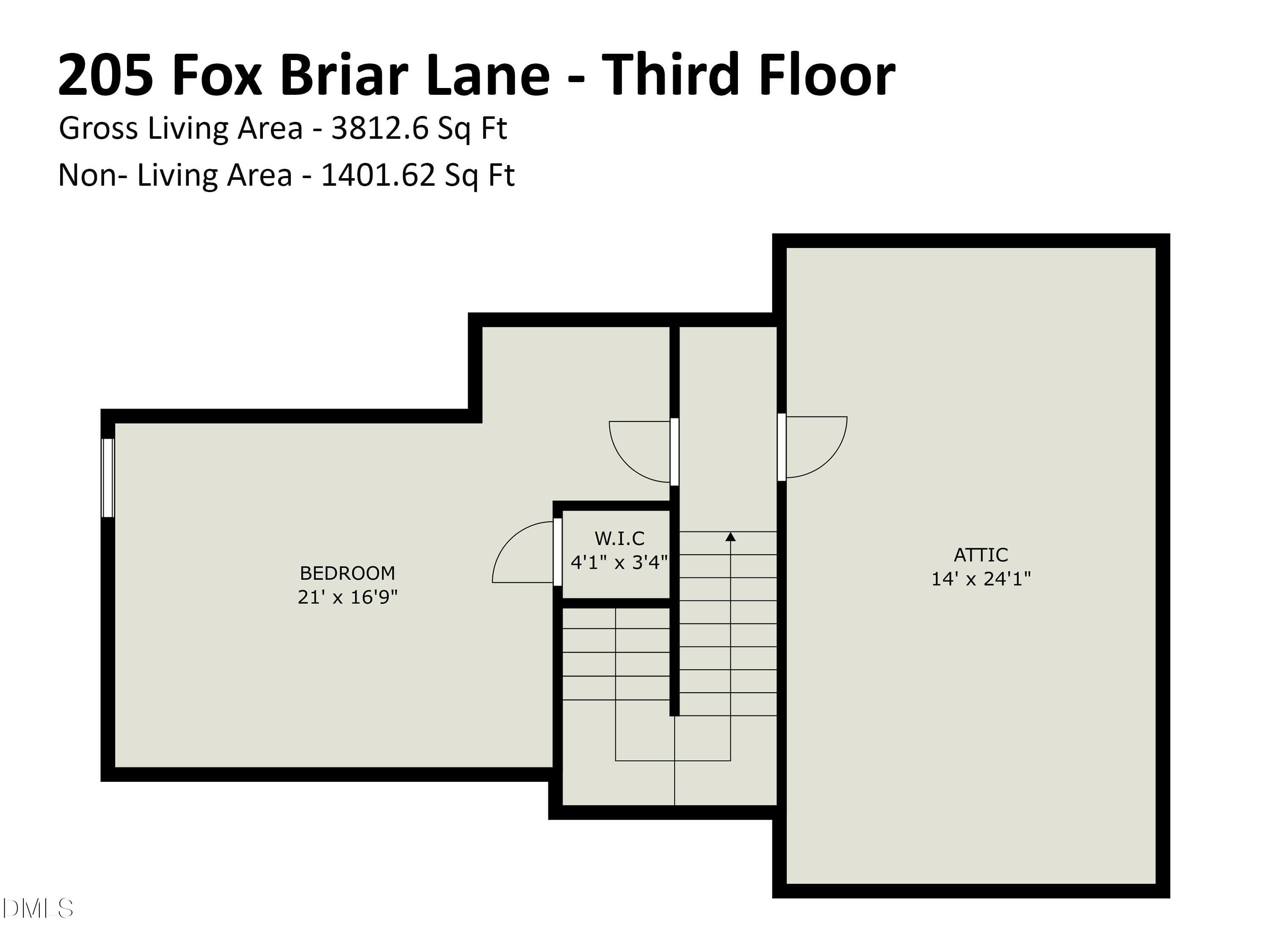 205_fox_briar_lane_-_third_floor_423 - 205 Fox Briar Lane, Cary, NC 27518, Cary