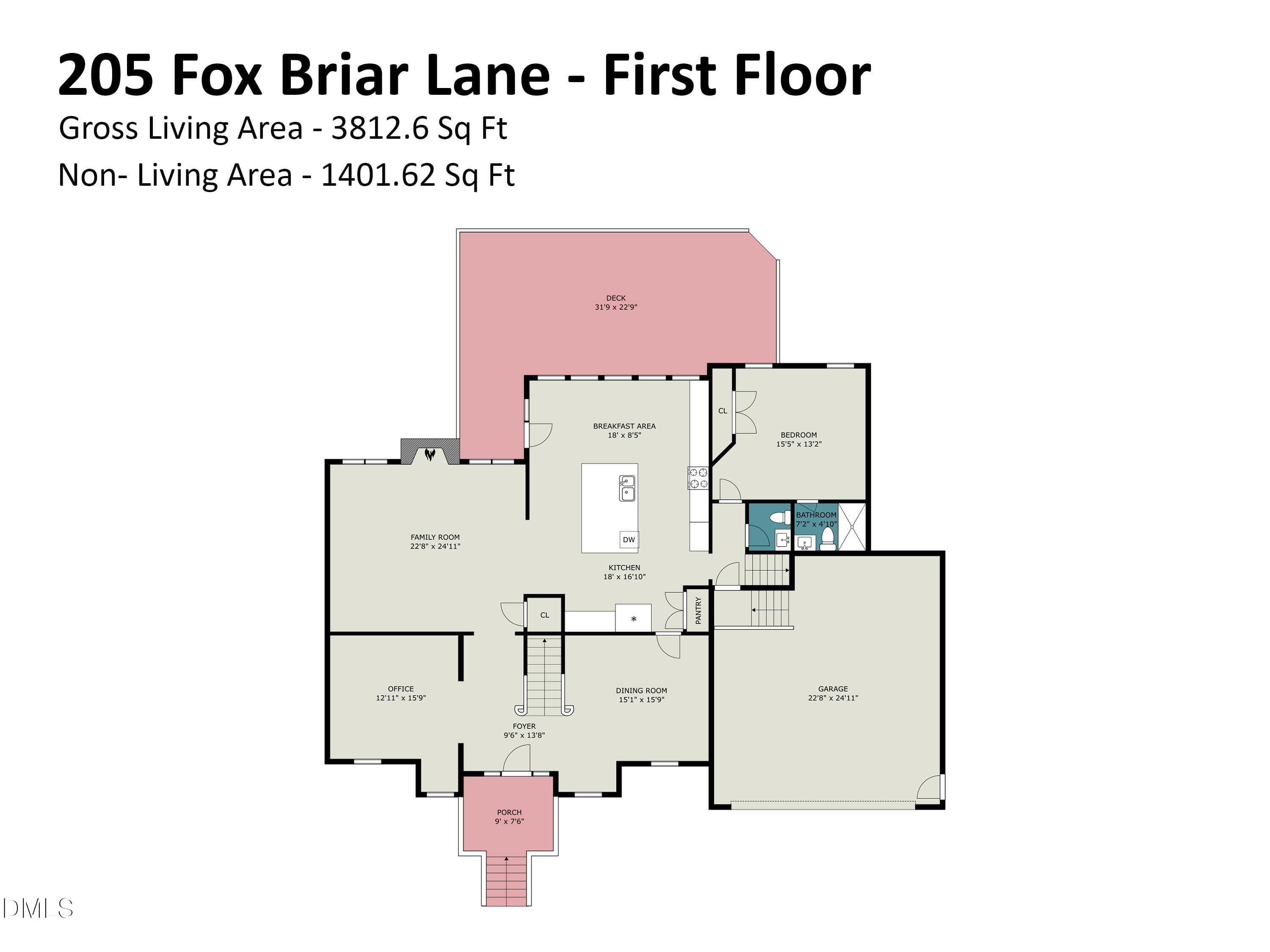 205_fox_briar_lane_-_first_floor_608 - 205 Fox Briar Lane, Cary, NC 27518, Cary