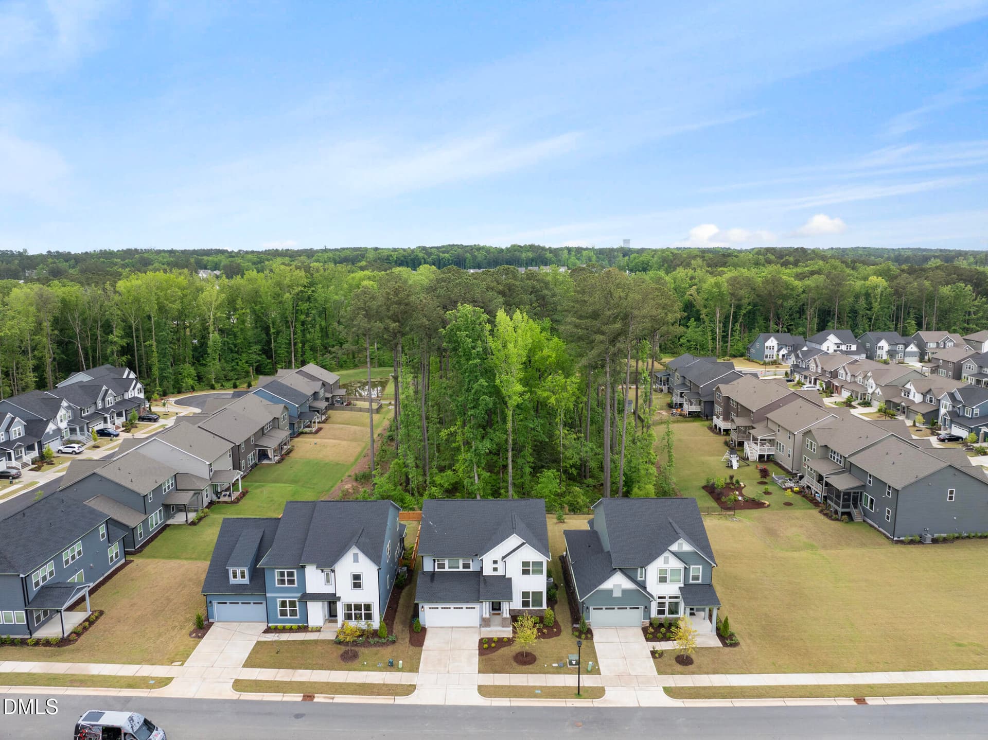 Aerial View - 3277 Mission Olive Place, New Hill, NC 27562