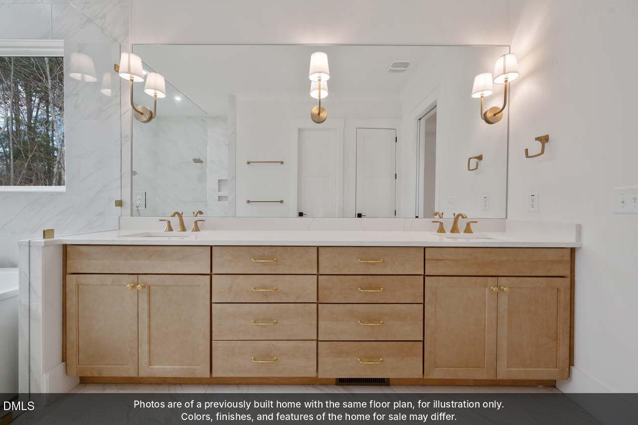 23_Primary-Bath - 3924 Cedar Knolls Drive, Youngsville, NC 27596, Youngsville