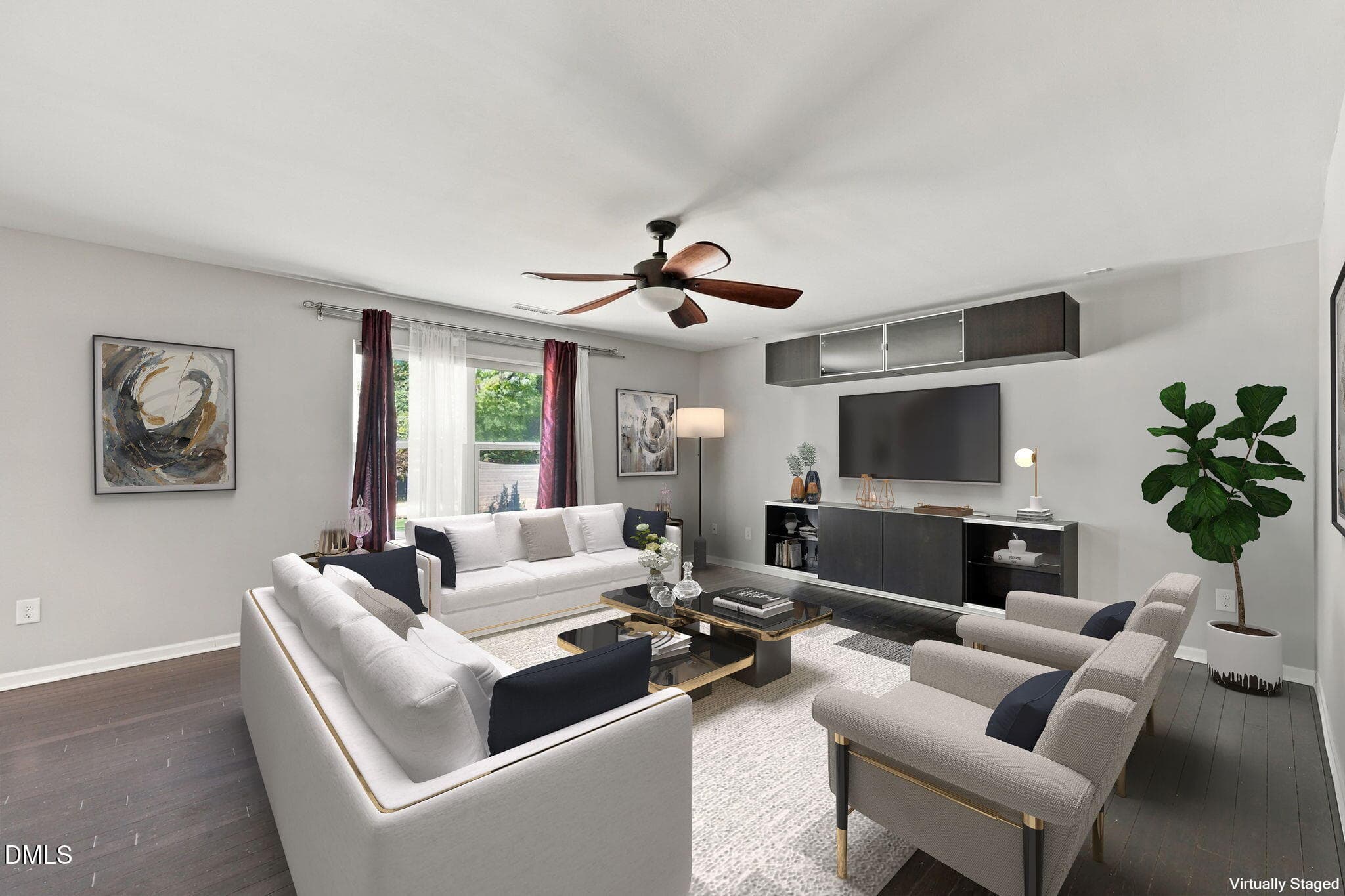 50-web-or-mls-Living Room (1) - 504 Southwick Place, Mebane, NC 27302