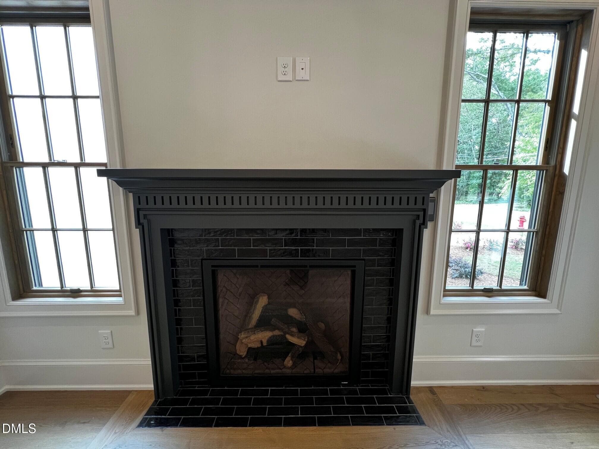fireplace - 1320 Eldon Circle, Durham, NC 27707