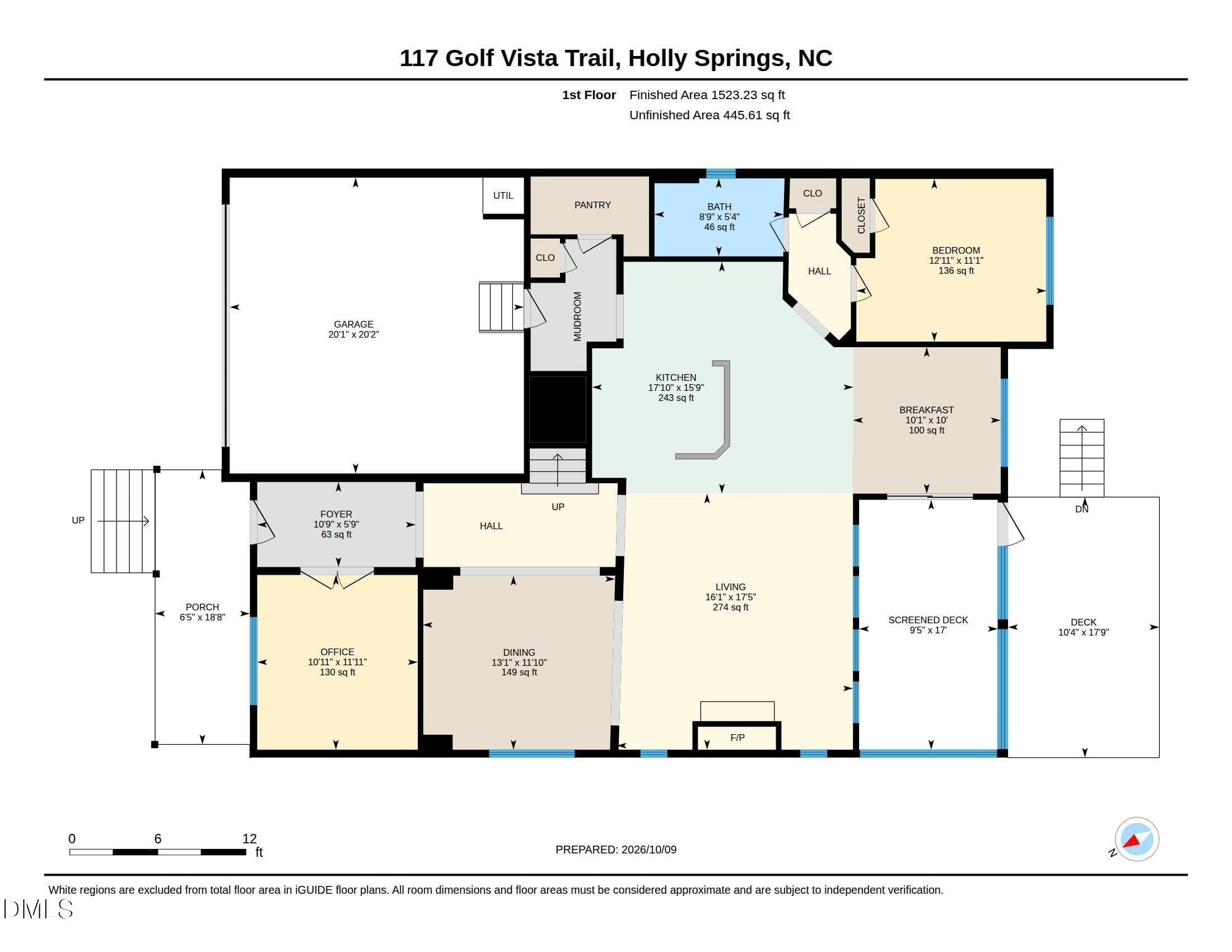 2-900-floor_imperial_en_1 - 117 Golf Vista Trail, Holly Springs, NC 27540, Holly Springs