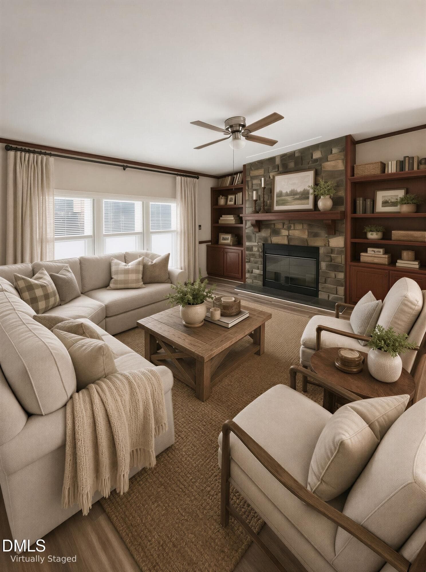 Family Room - 120 Horse Creek Trail, Middlesex, NC 27557
