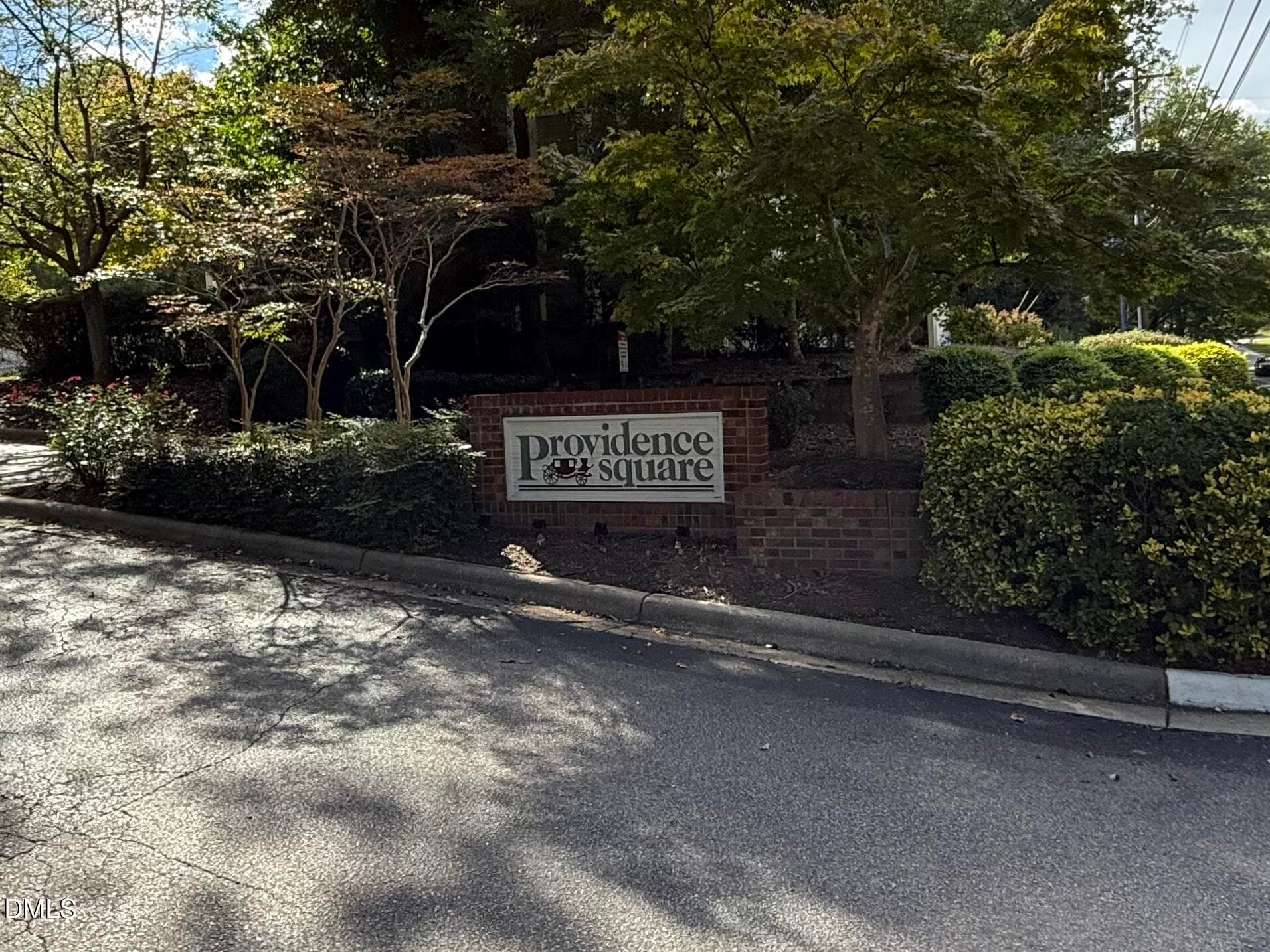 Entrance Sign - 8200 Hempshire Place, Raleigh, NC 27613