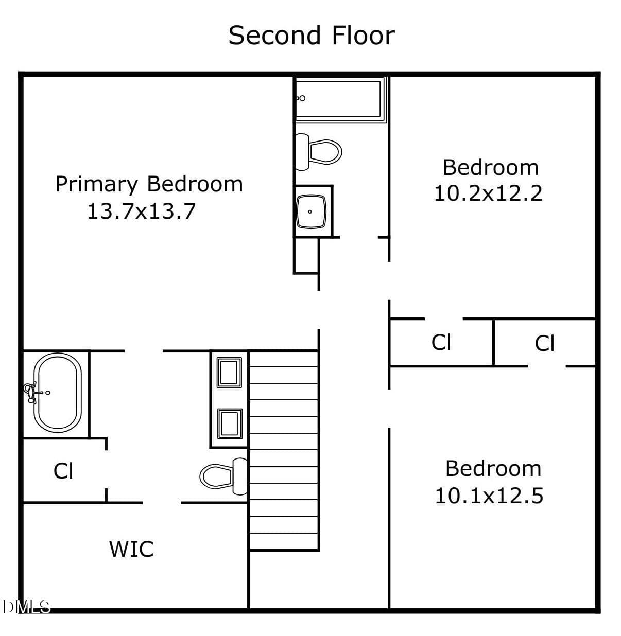 second floor - 703 Blue Lake Drive, Mebane, NC 27302, Mebane