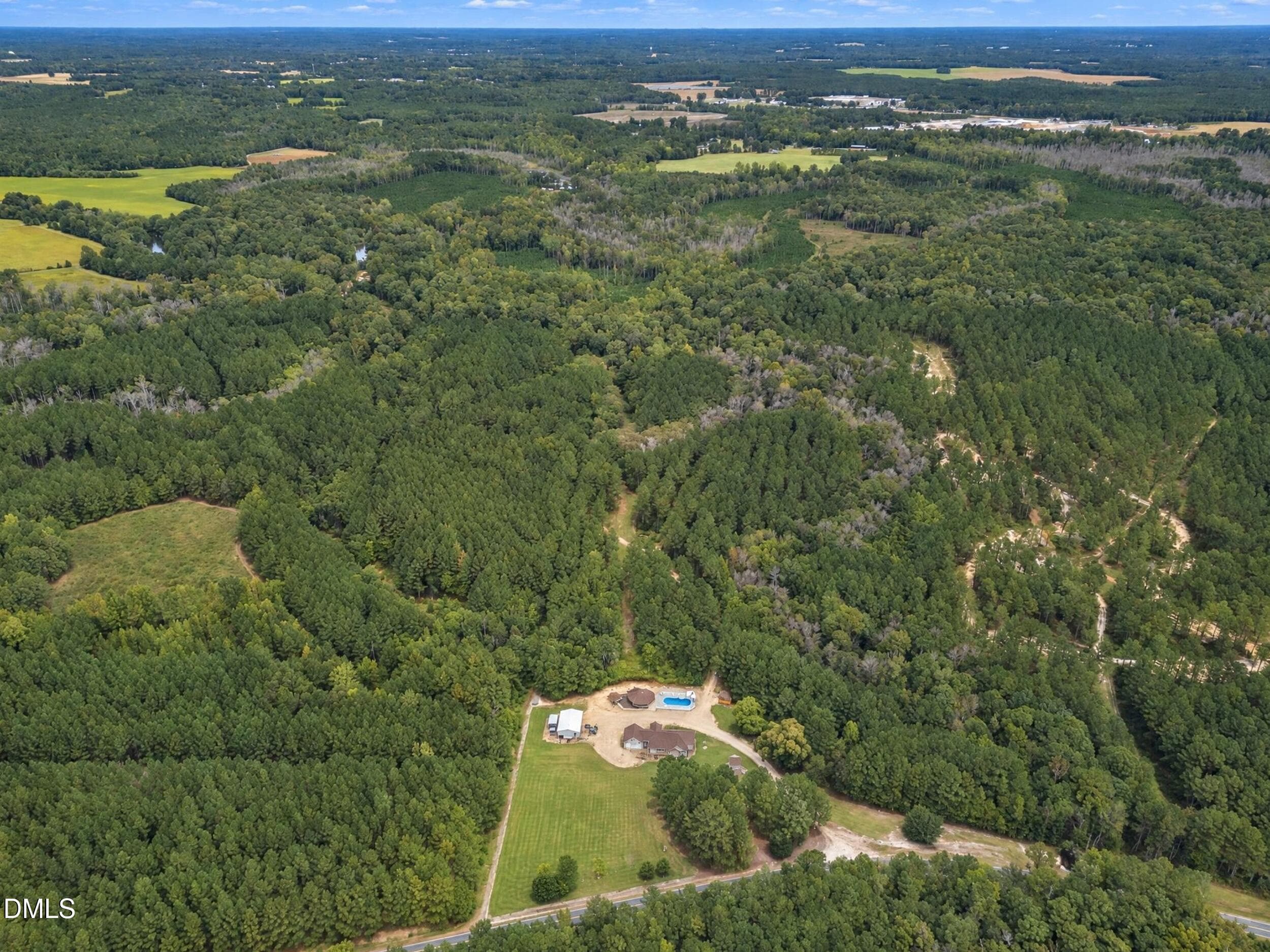 Aerial - 2483 Mcneill Hobbs Road, Bunnlevel, NC 28323