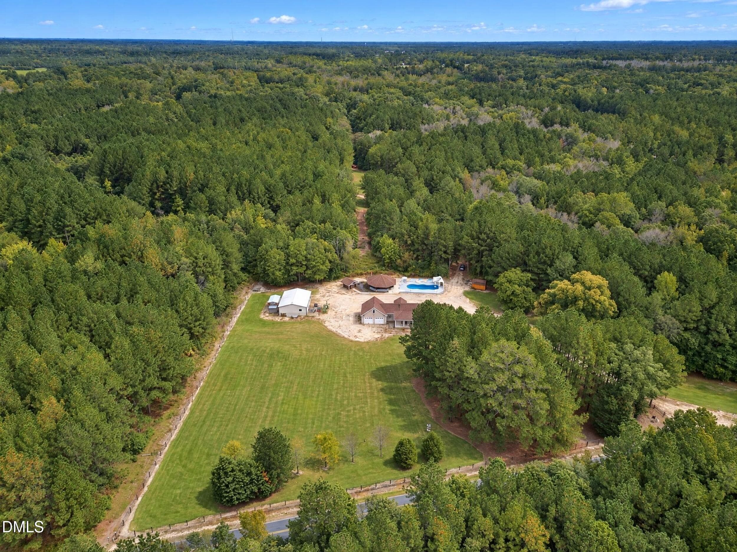 Aerial - 2483 Mcneill Hobbs Road, Bunnlevel, NC 28323