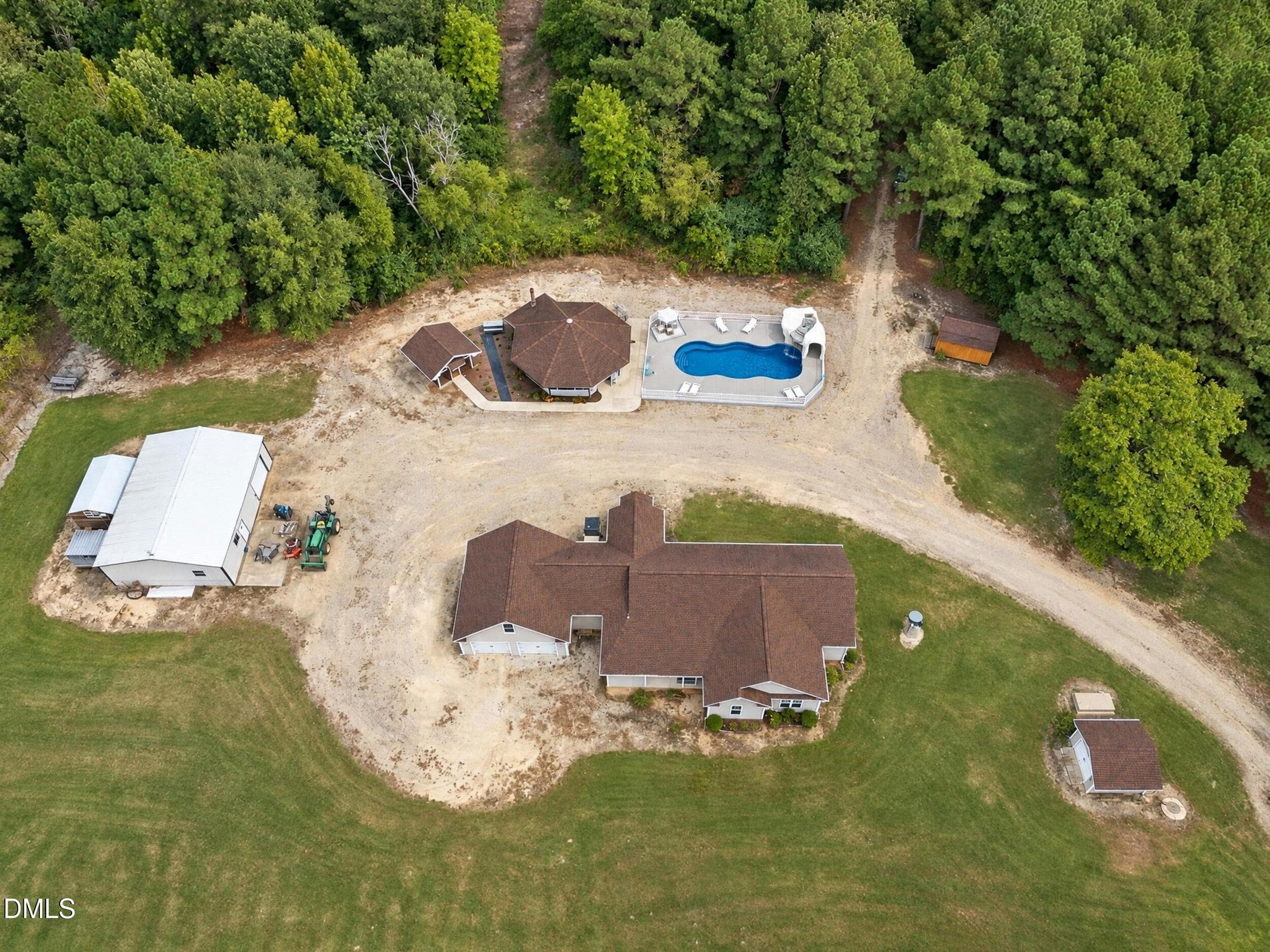 Aerial - 2483 Mcneill Hobbs Road, Bunnlevel, NC 28323