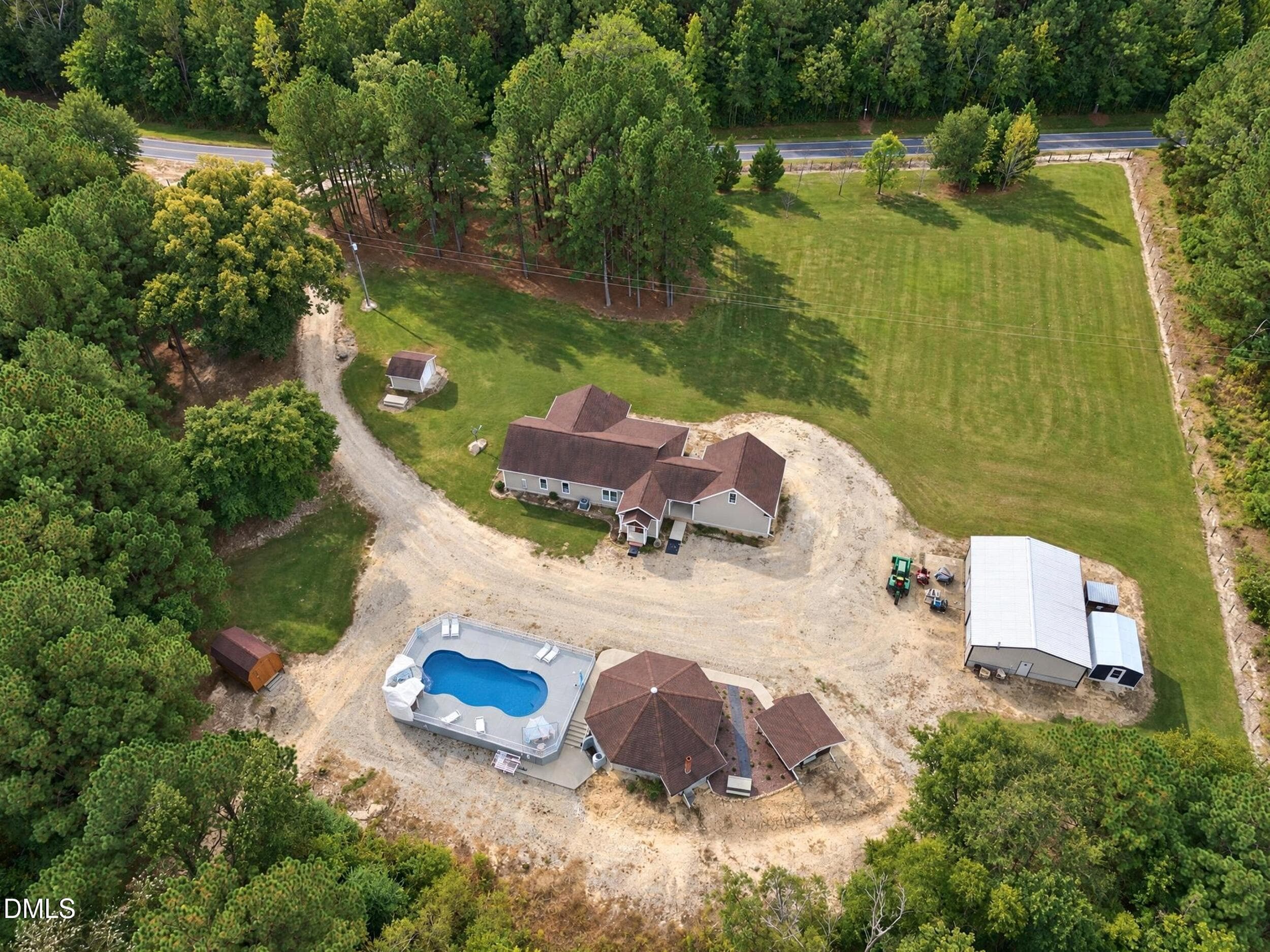 Aerial - 2483 Mcneill Hobbs Road, Bunnlevel, NC 28323