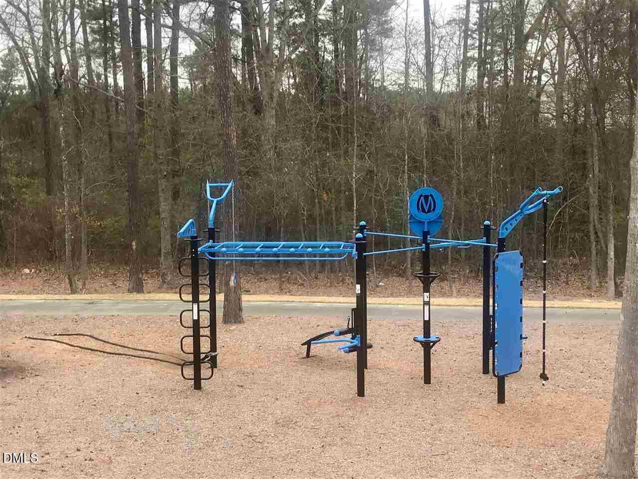 Outdoor workout equipment - 5816 Humanity Lane, Raleigh, NC 27616