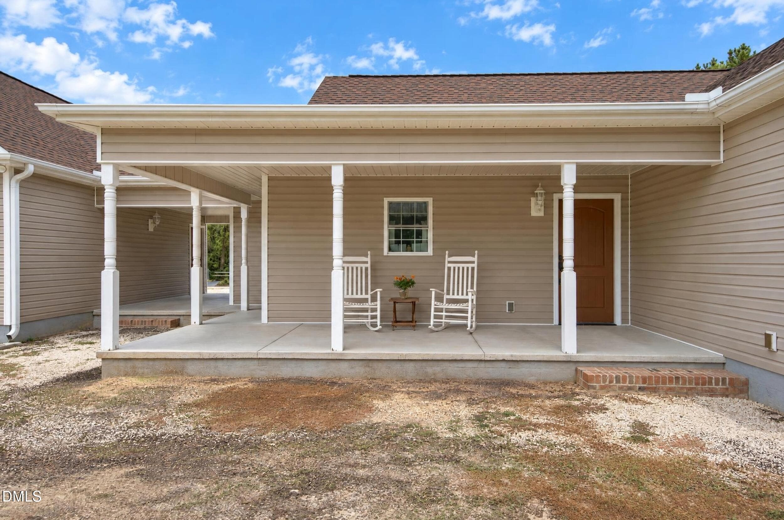 Covered porch - 2483 Mcneill Hobbs Road, Bunnlevel, NC 28323