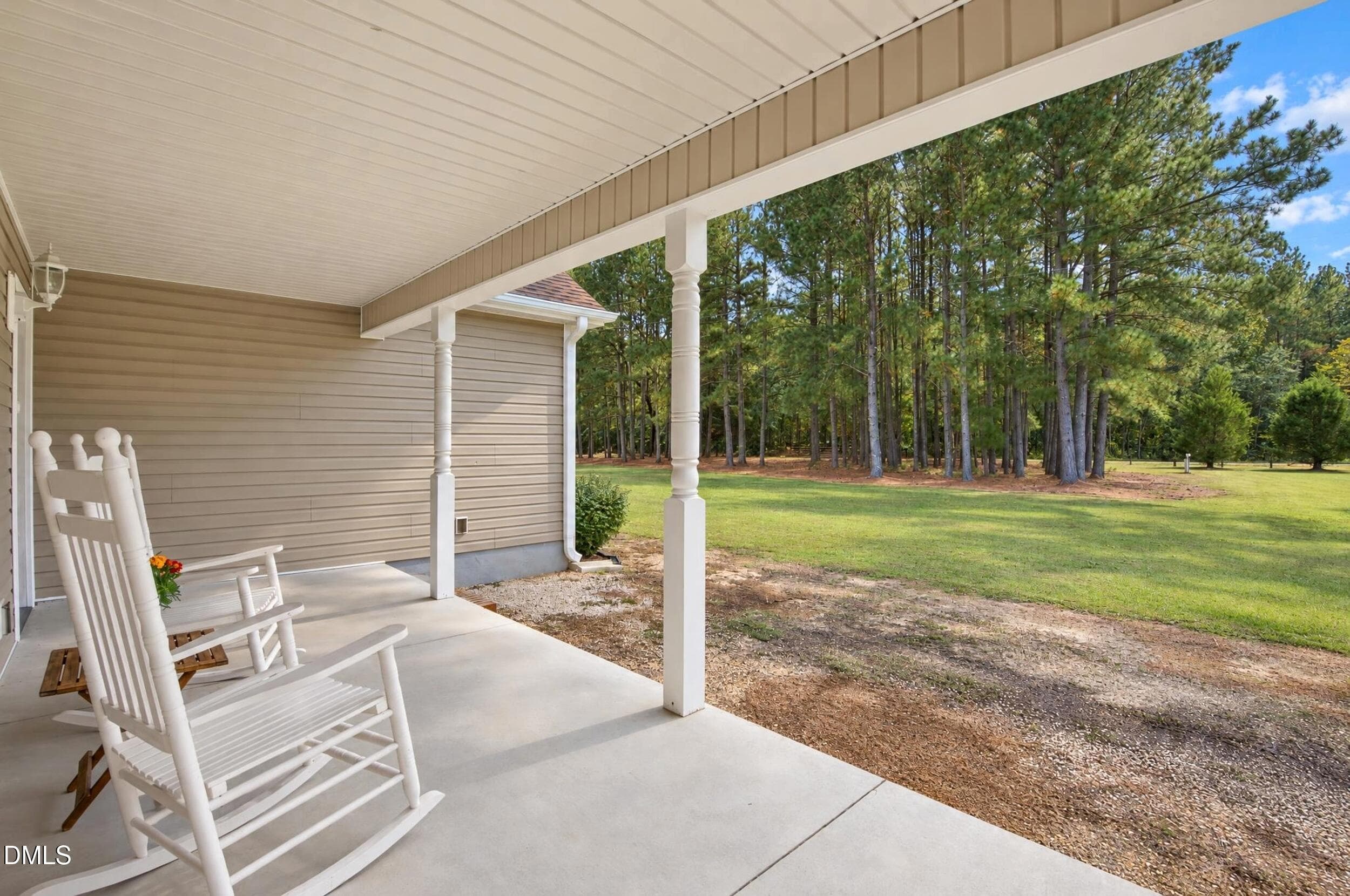 Covered porch - 2483 Mcneill Hobbs Road, Bunnlevel, NC 28323