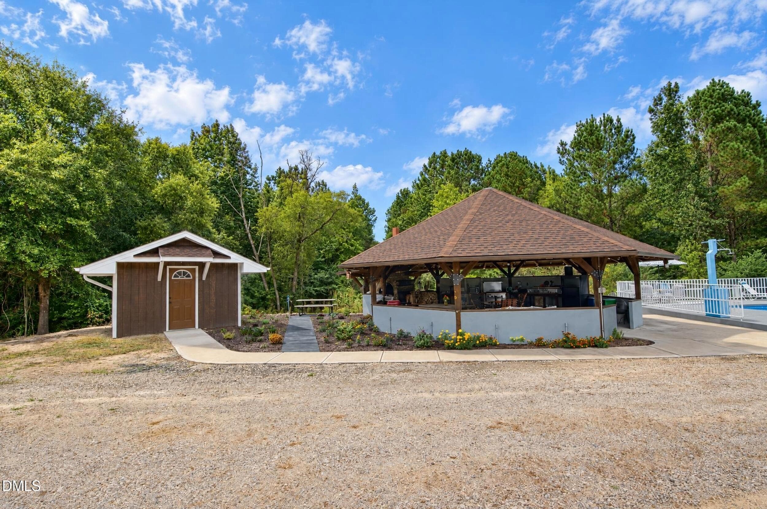 Pavilion/Bath house - 2483 Mcneill Hobbs Road, Bunnlevel, NC 28323
