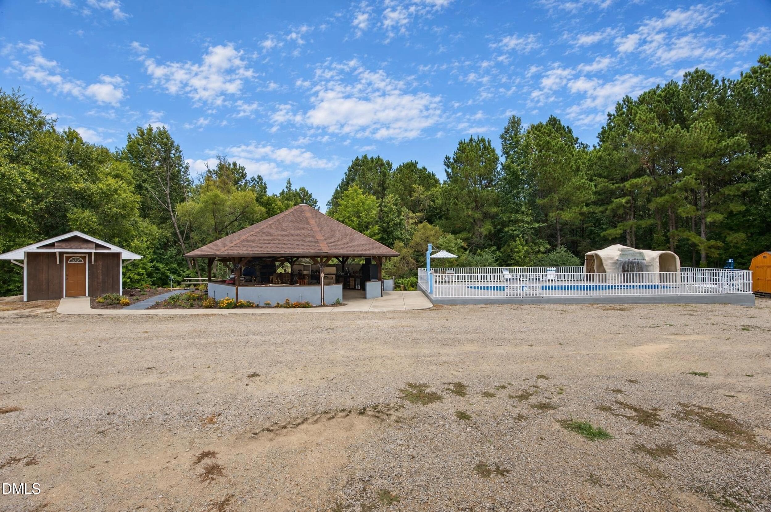Pavilion/pool - 2483 Mcneill Hobbs Road, Bunnlevel, NC 28323
