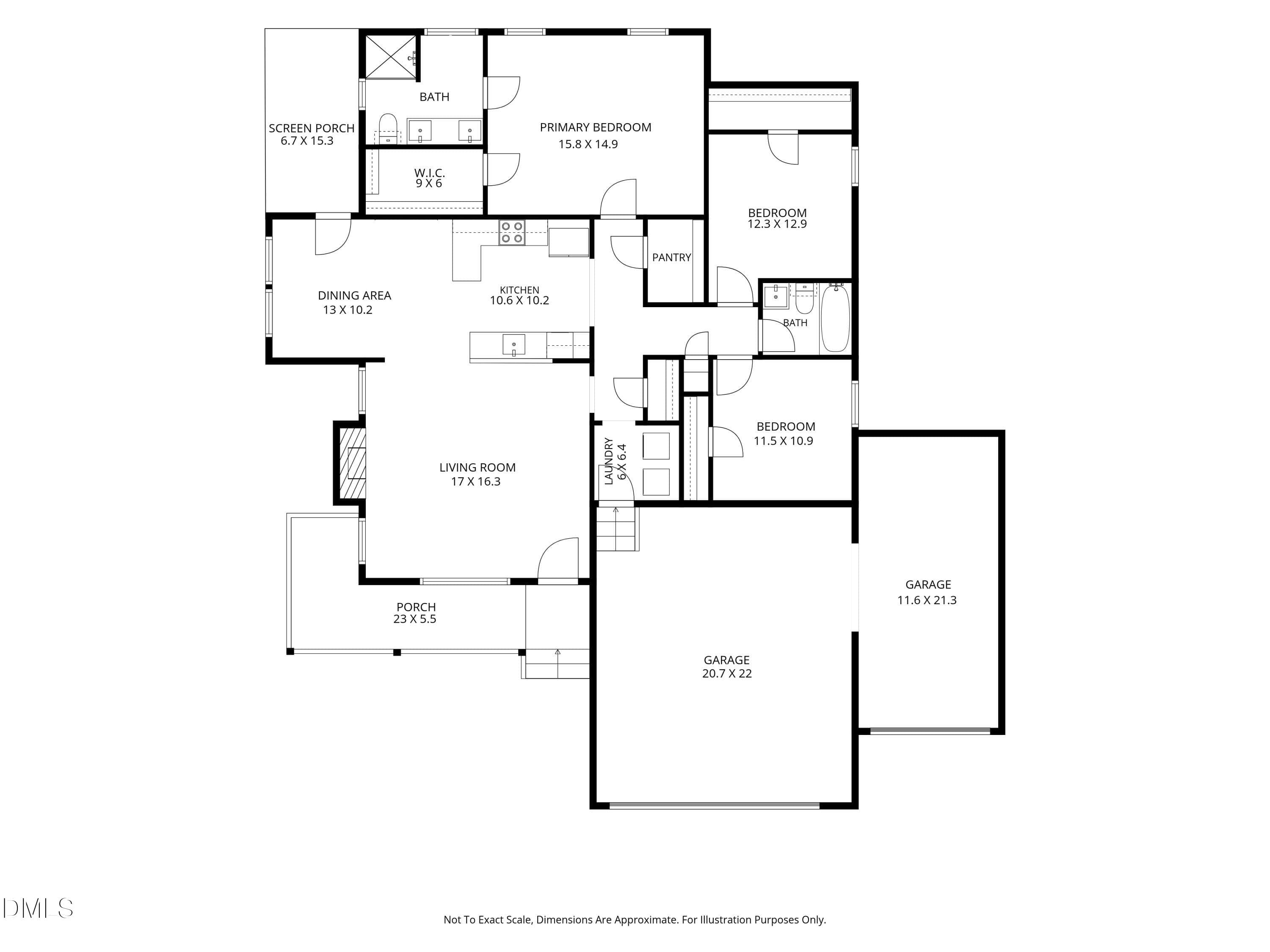 Floor Plan - 155 Pine Meadow - Final - 155 Pine Meadow Way, Middlesex, NC 27557, Middlesex