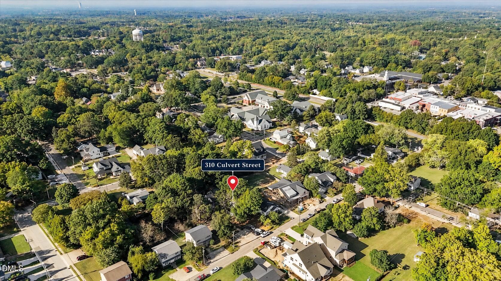 Aerial Neighborhood Map Pin_ 310 Culvert - 310 Culvert Street, Apex, NC 27502, Apex