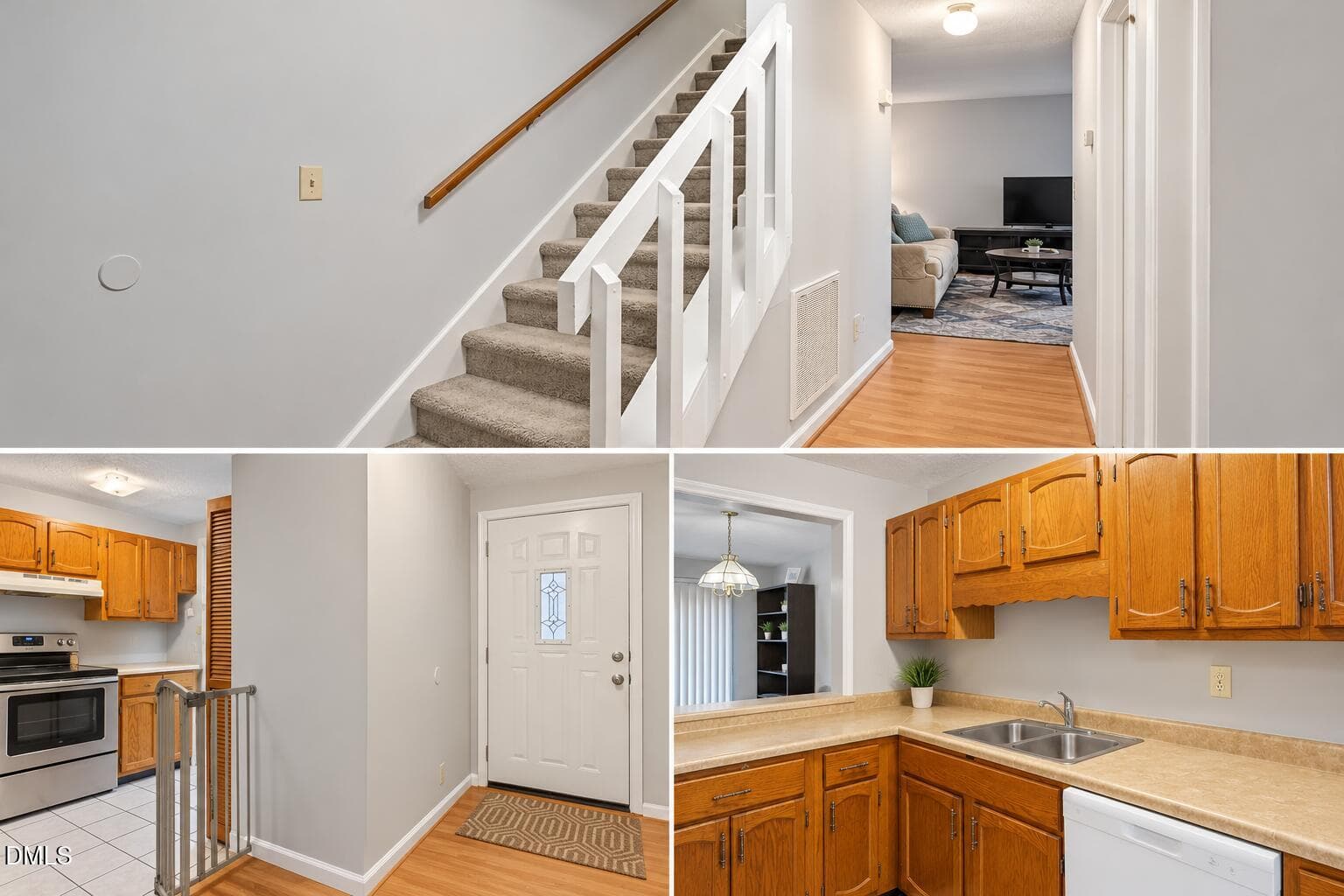 Bright, Staged Home Interior Collage - 310 Culvert Street, Apex, NC 27502, Apex