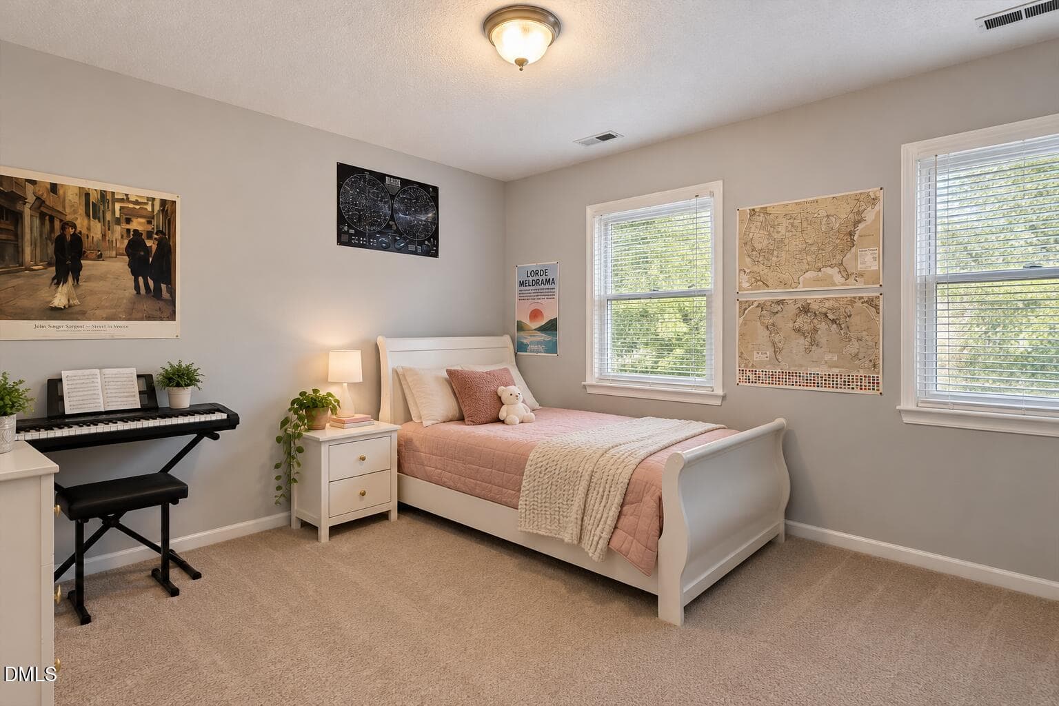 Cozy Blush Bedroom Retreat - 310 Culvert Street, Apex, NC 27502, Apex
