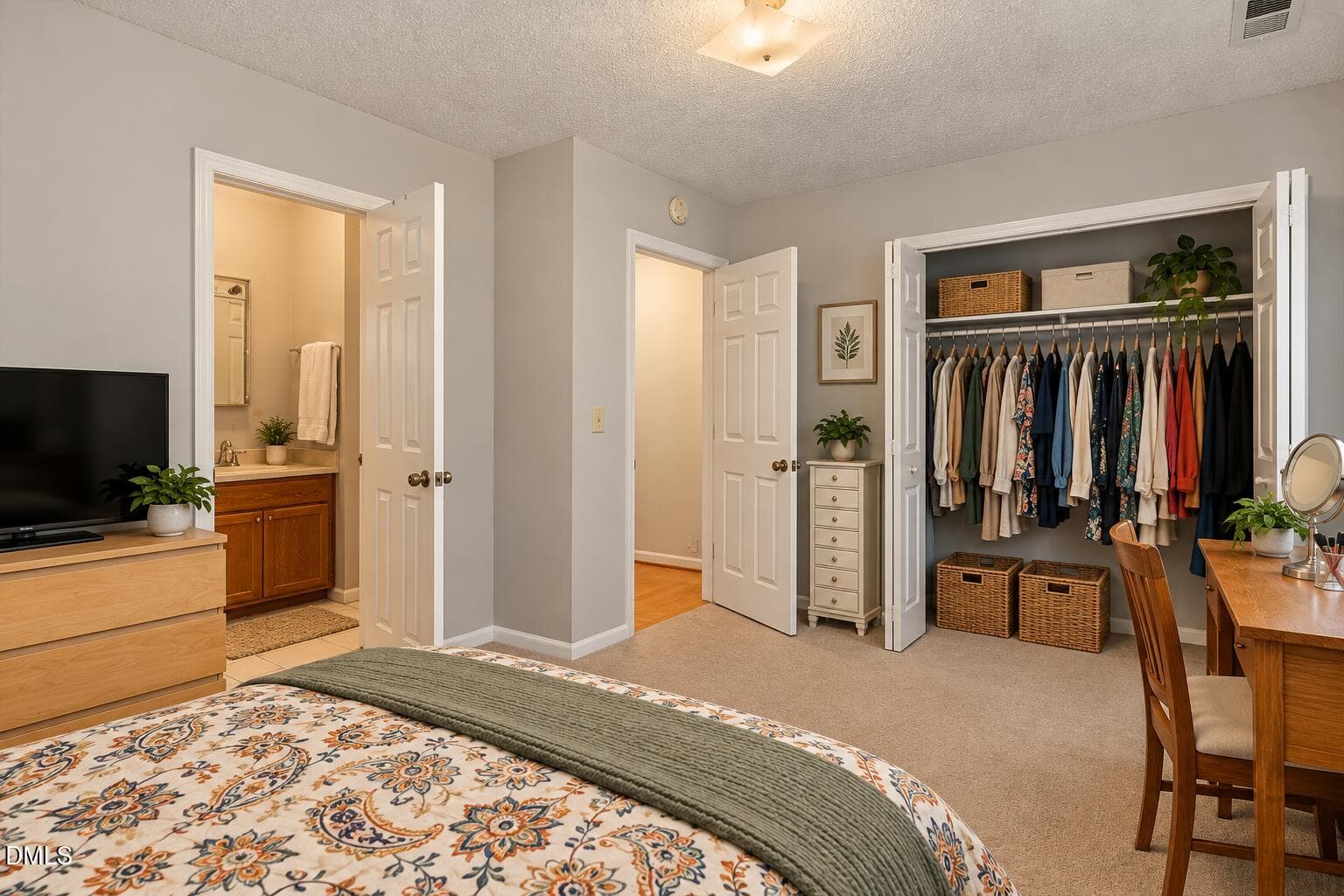 Cozy Organized Bedroom with Open Closet - 310 Culvert Street, Apex, NC 27502, Apex