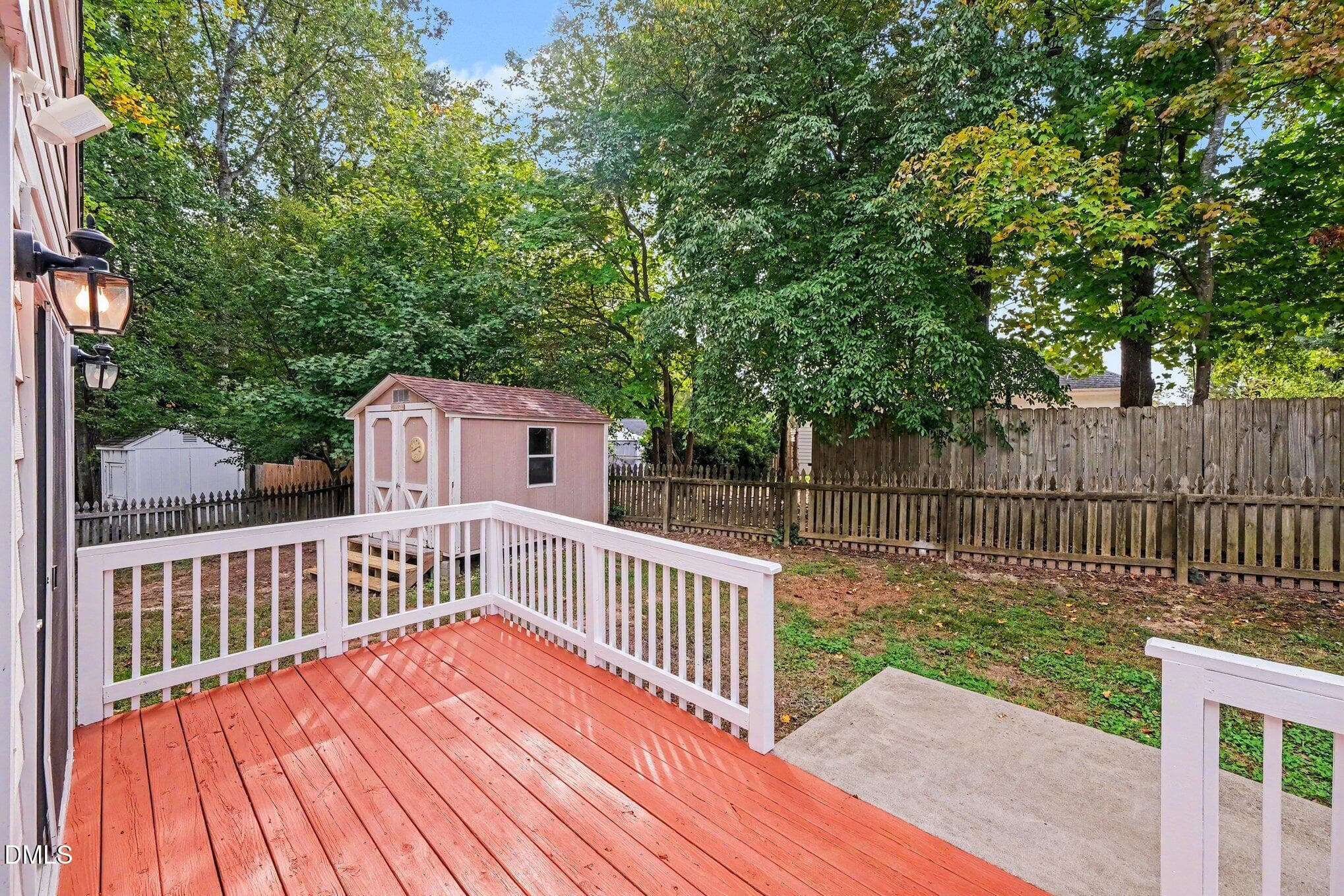 Rear Deck - 2113 Havering Place, Raleigh, NC 27604