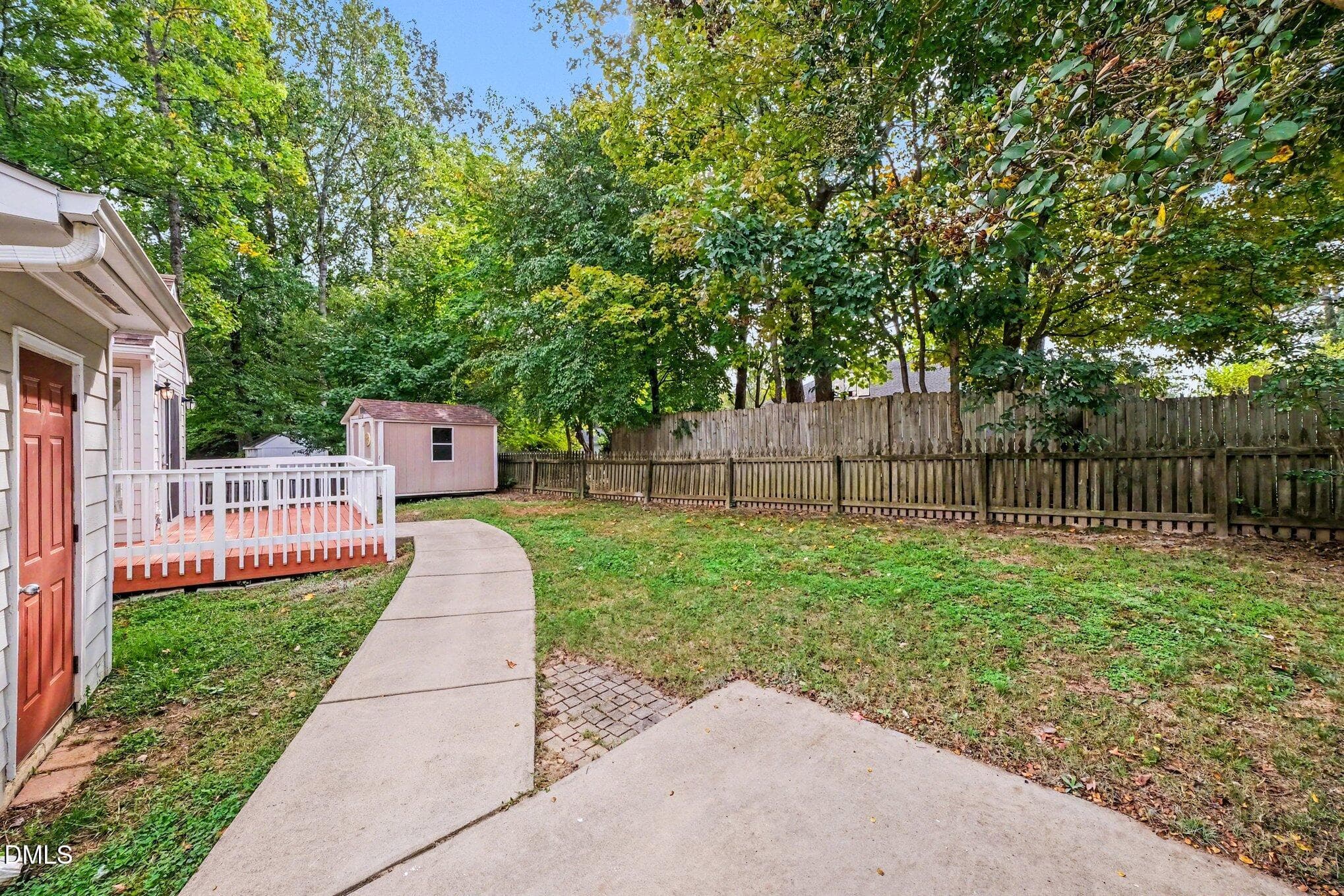 Rear Yard - 2113 Havering Place, Raleigh, NC 27604