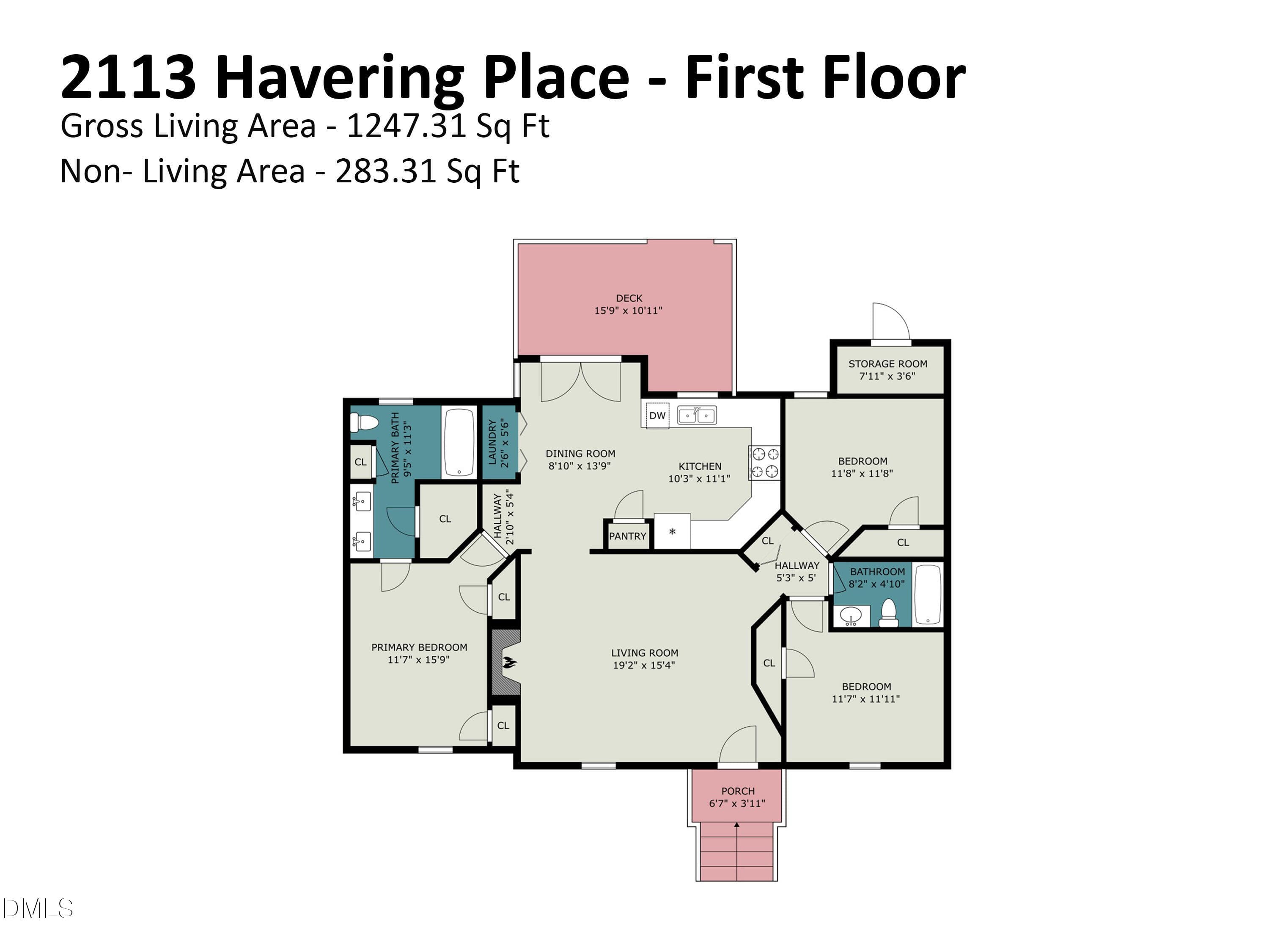 Floor Plan - 2113 Havering Place, Raleigh, NC 27604
