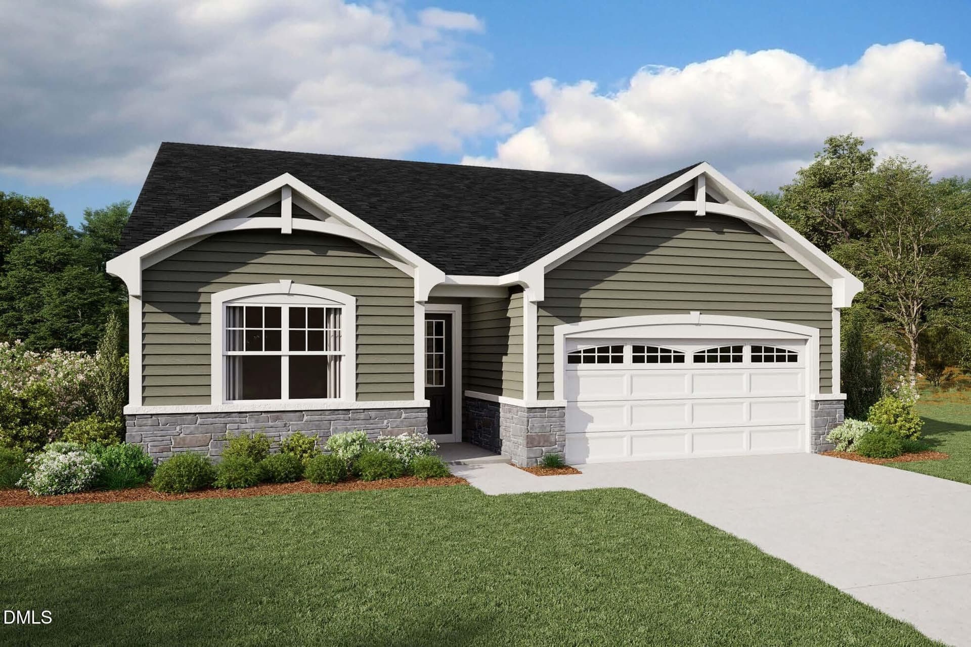 113 BLM - GLADES Rendering - 111 Mistflower Lane, Fuquay Varina, NC 27526