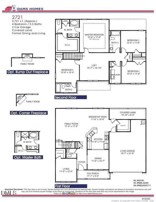 Home Plans - 15 Capeside Court, Lillington, NC 27546