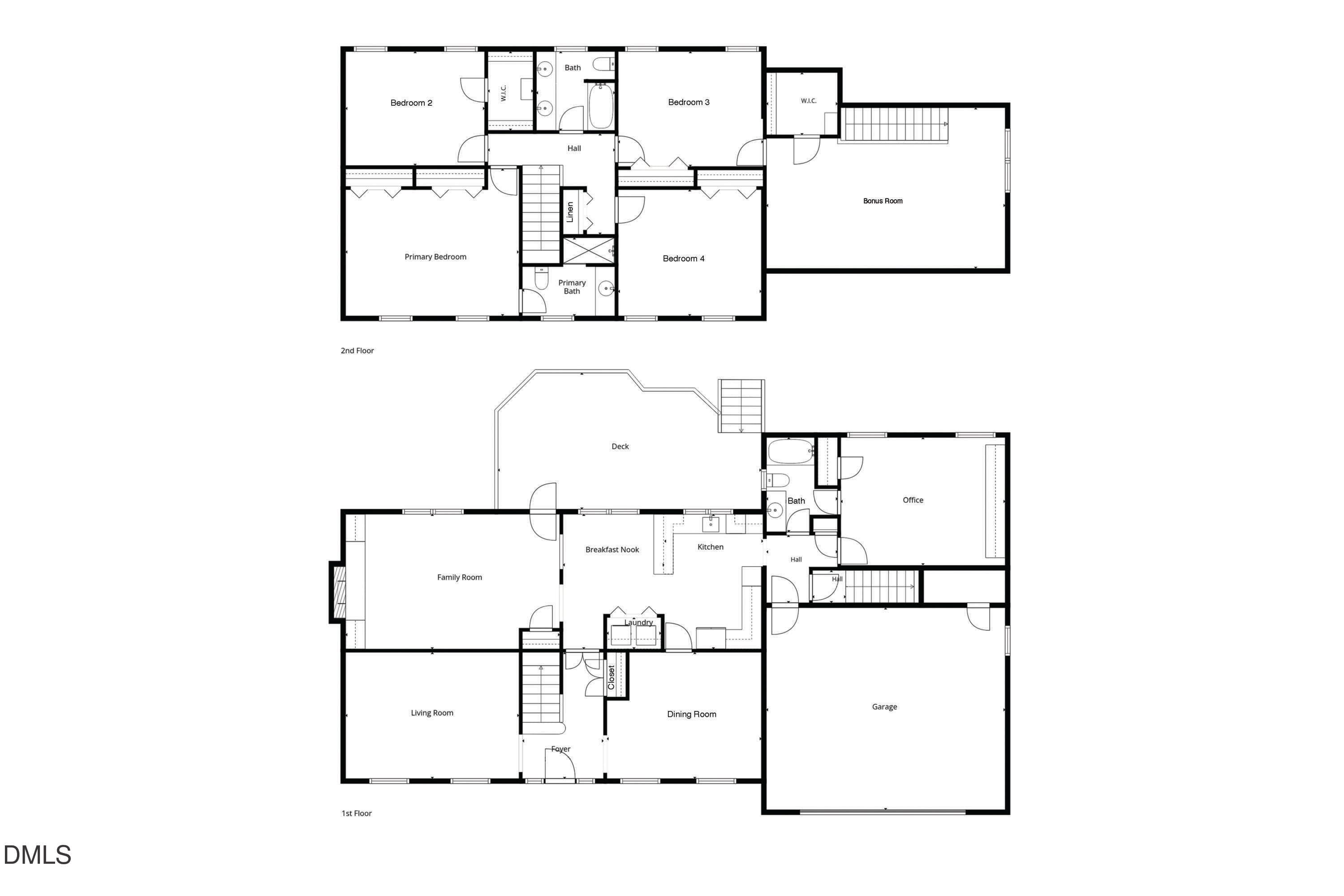 Floorplan Sketch - 1504 Primrose Lane, Cary, NC 27511, Cary