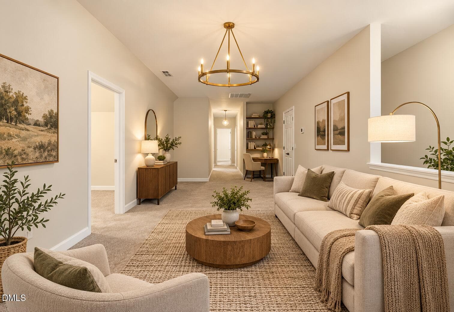 Warm Open-Plan Loft with Reading Nook - 566 Timberknoll Lane, Wake Forest, NC 27587