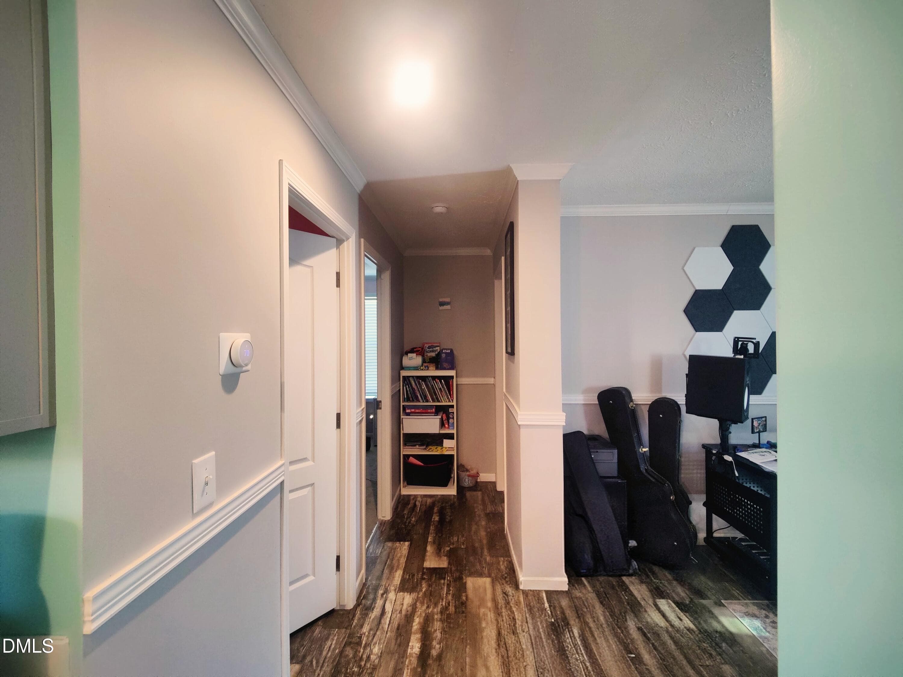 Hall to Bedrooms 2 and 3 - 105 Sweeten Branch Drive, Pikeville, NC 27863