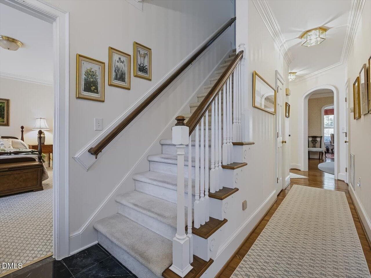 49-Staircase - 3306 Ridgecrest Court, Raleigh, NC 27607, Raleigh