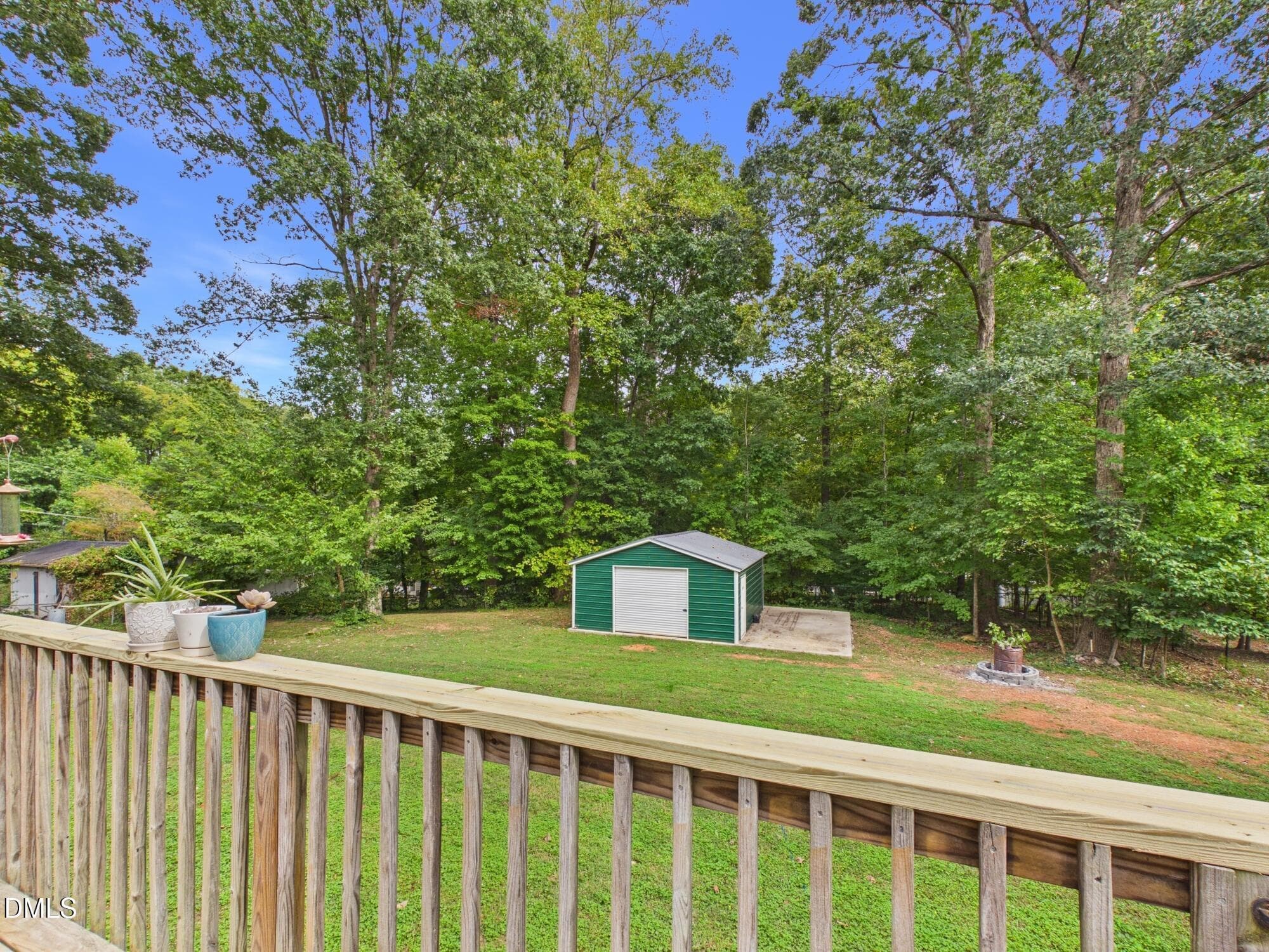 Deck view - 2306 Blair Drive, Hillsborough, NC 27278, Hillsborough