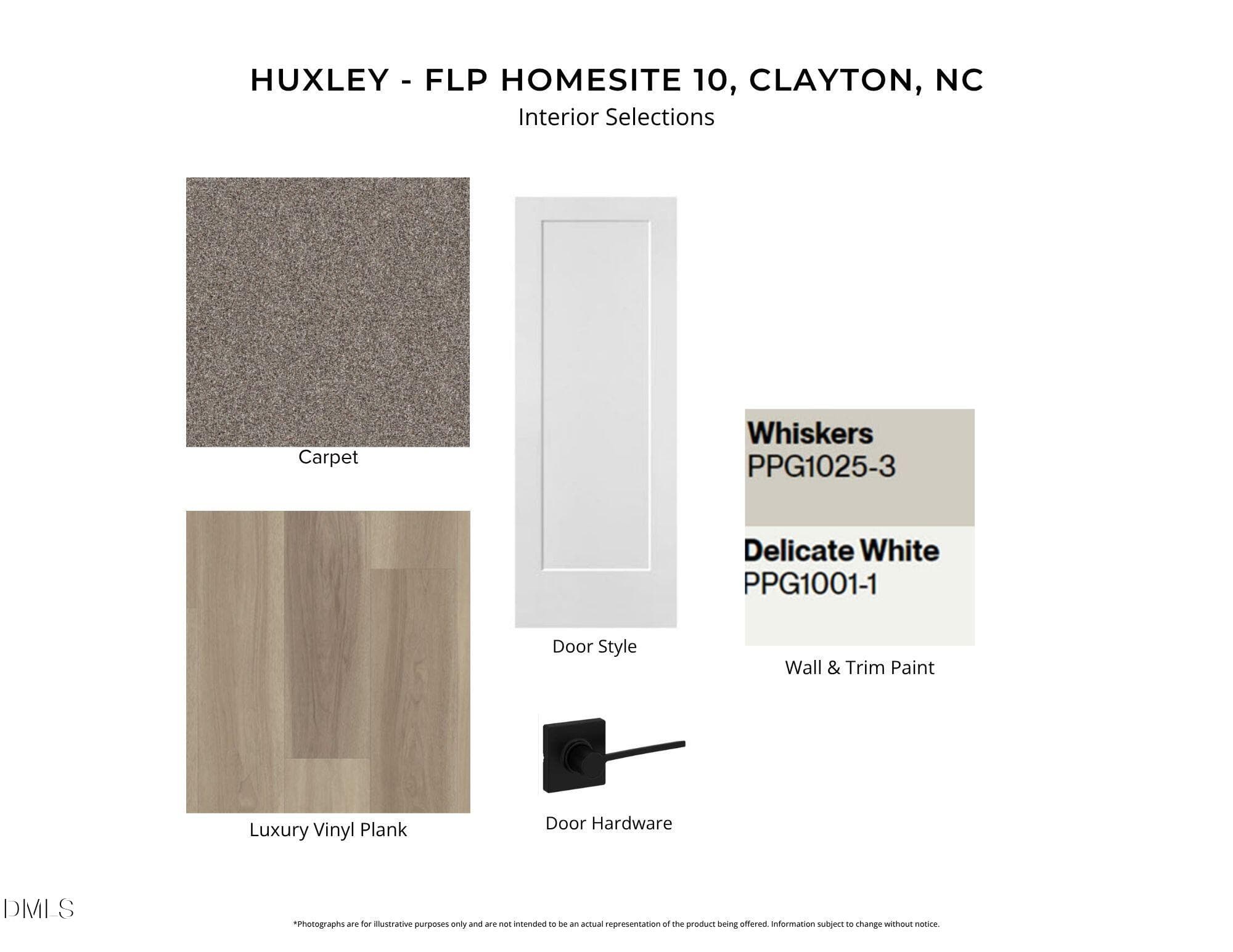FLP 10 - INTERIOR SELECTIONS - 26 Ogden Circle, Clayton, NC 27527