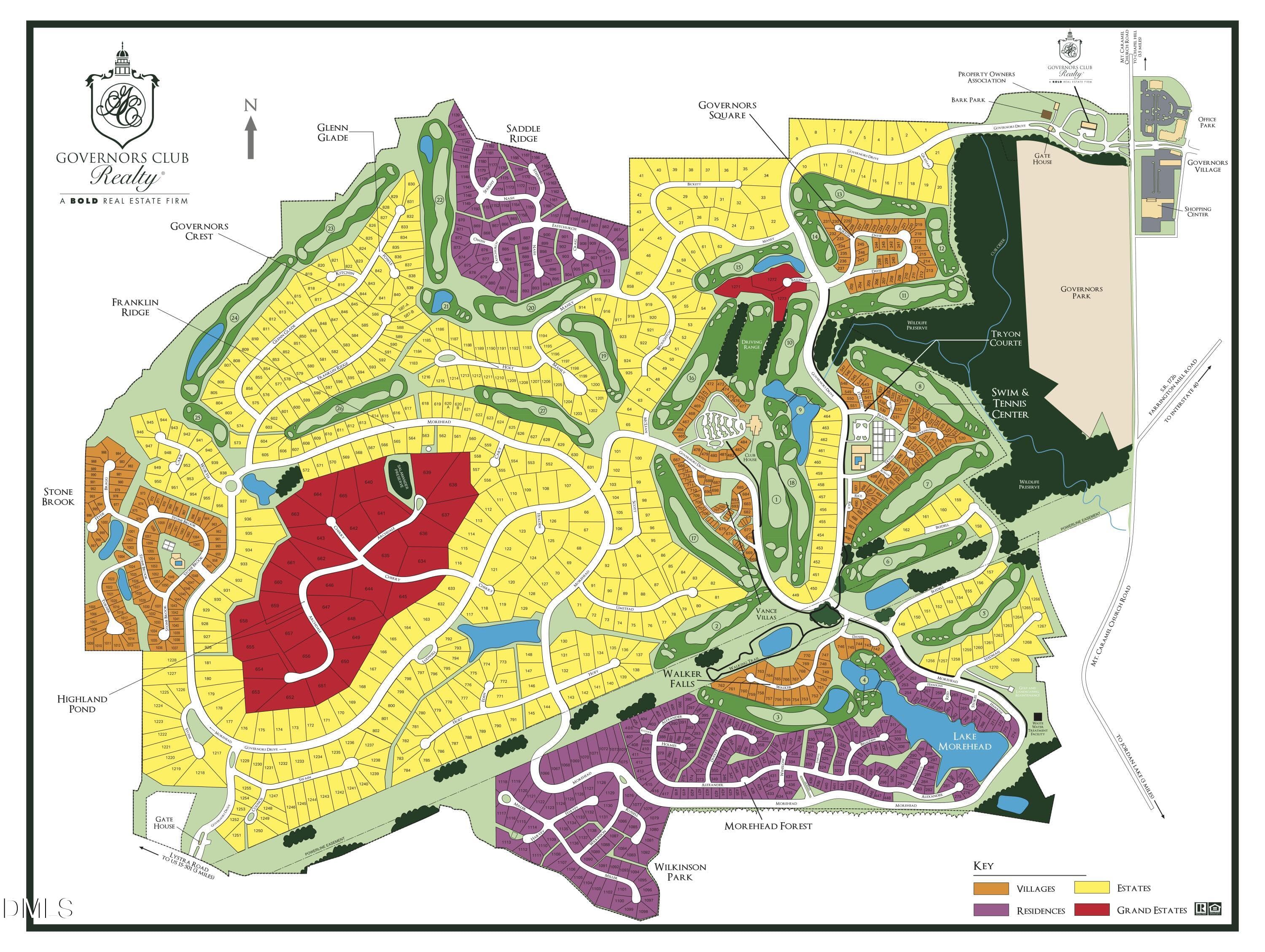 GCR Lot Map_ - 10348 Nash, Chapel Hill, NC 27517, Chapel Hill