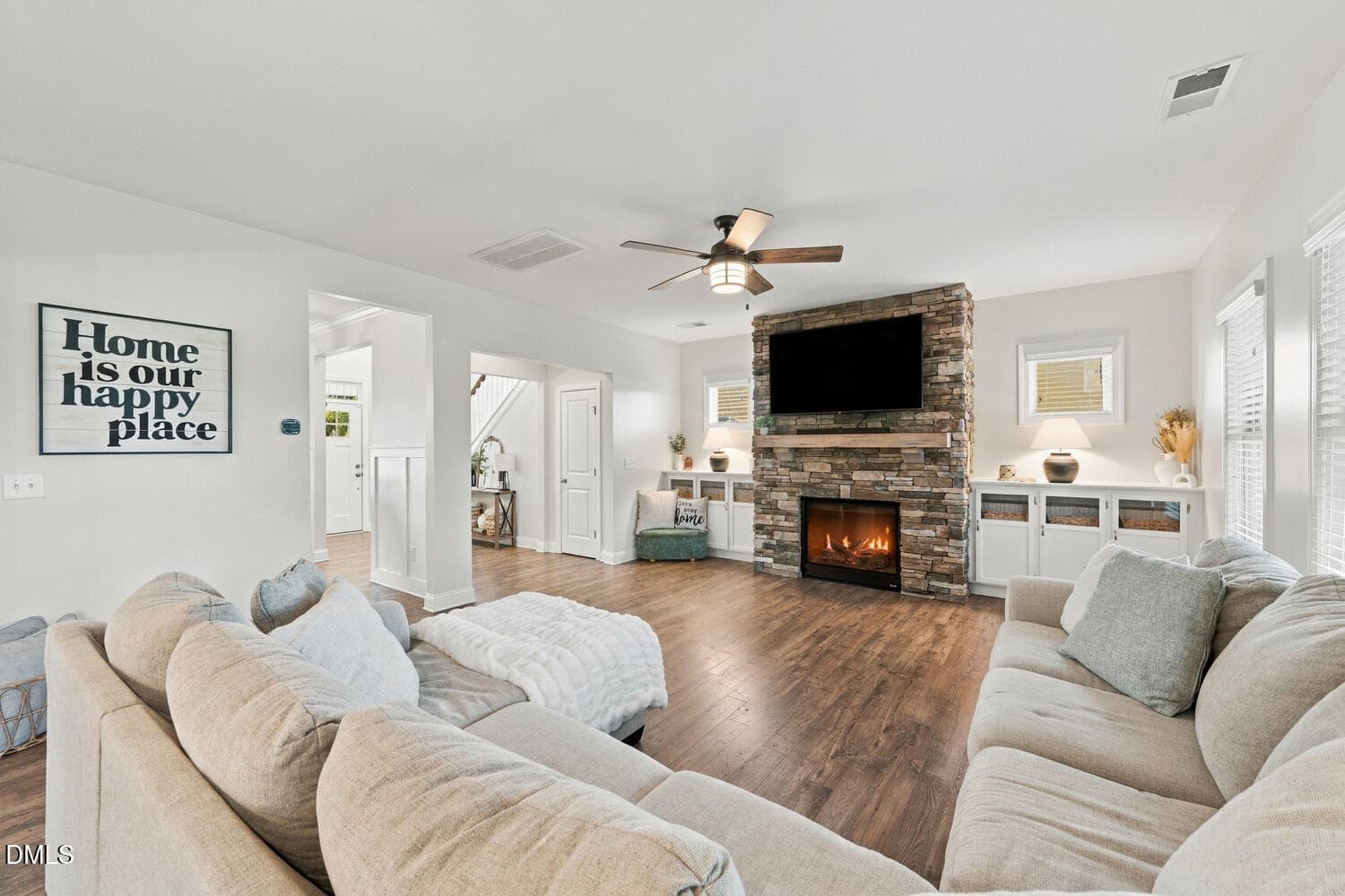 Living Room - 416 Seabring Lane, Raleigh, NC 27603, Raleigh