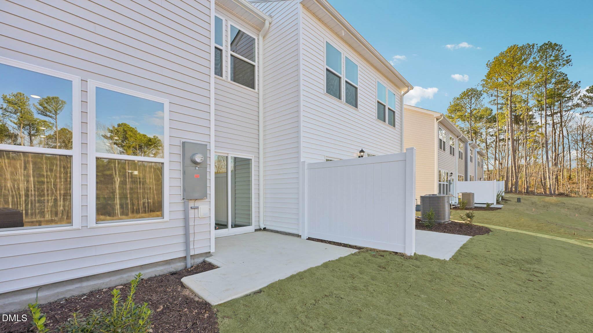 REAR PATIO - 7450 Eden Bush Drive, Raleigh, NC 27604