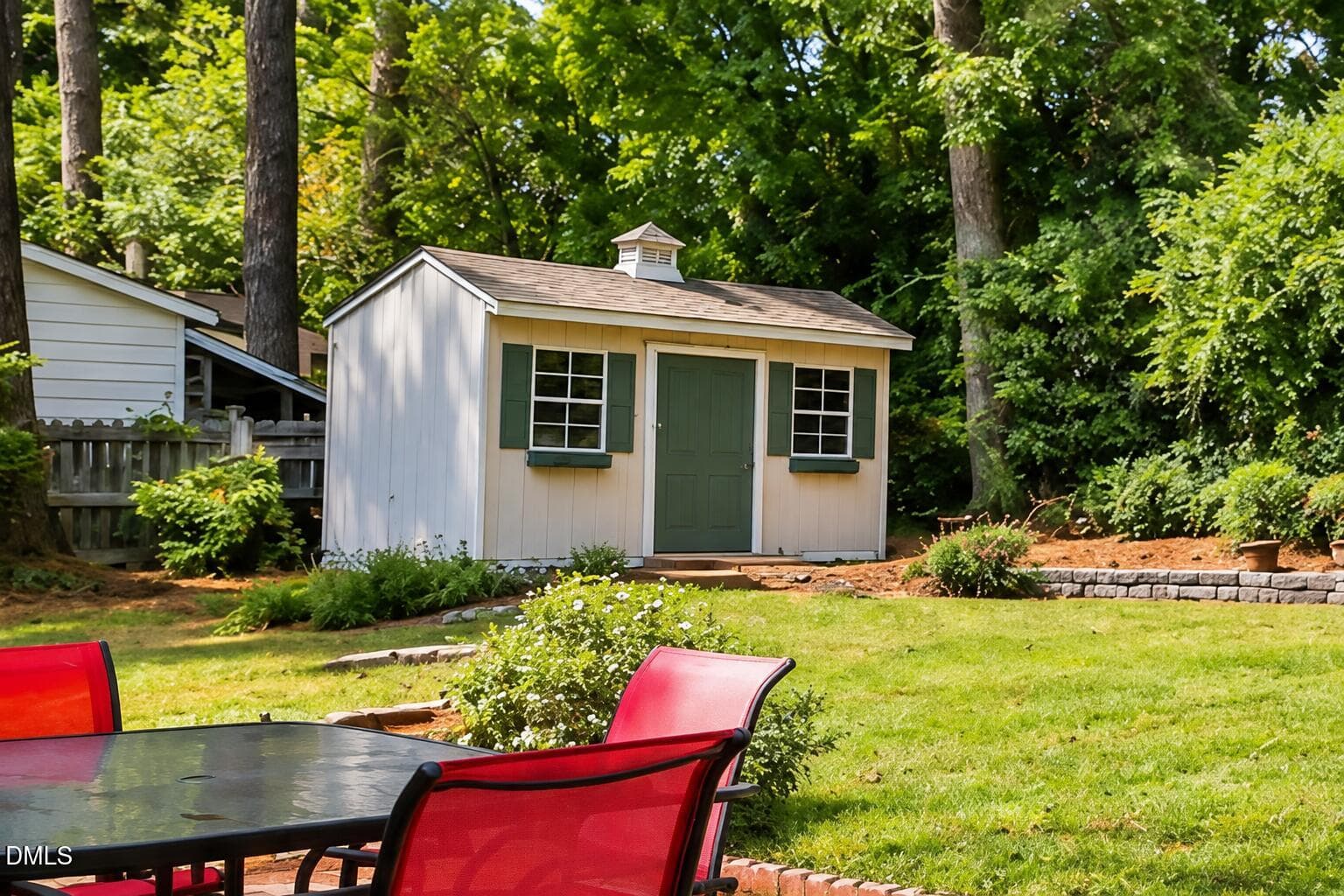 Backyard Shed Retreat - 212 Ellwood Drive, Raleigh, NC 27609, Raleigh