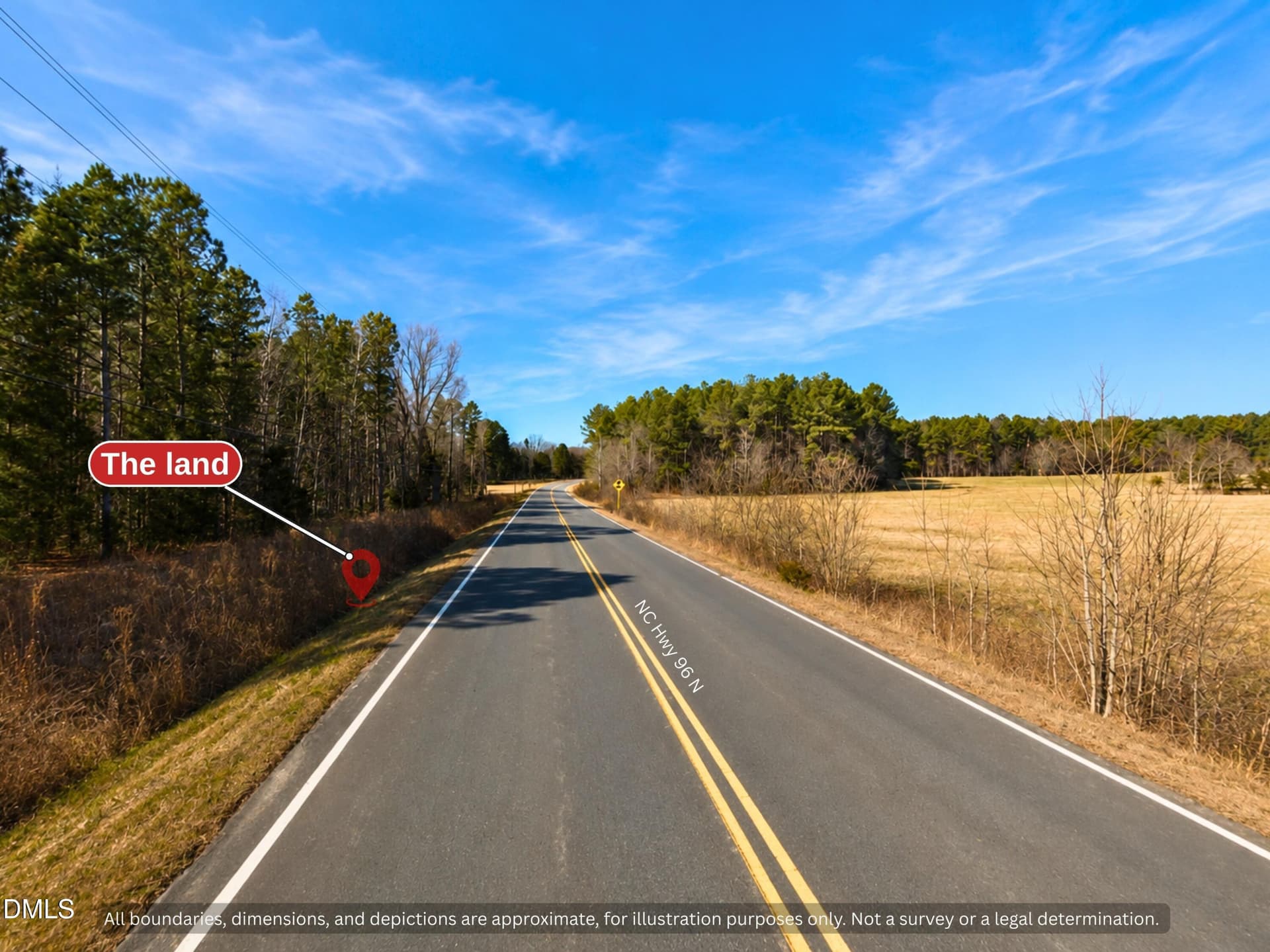 Driving North on NC Hwy 96 - 8619 Nc-96, Oxford, NC 27565