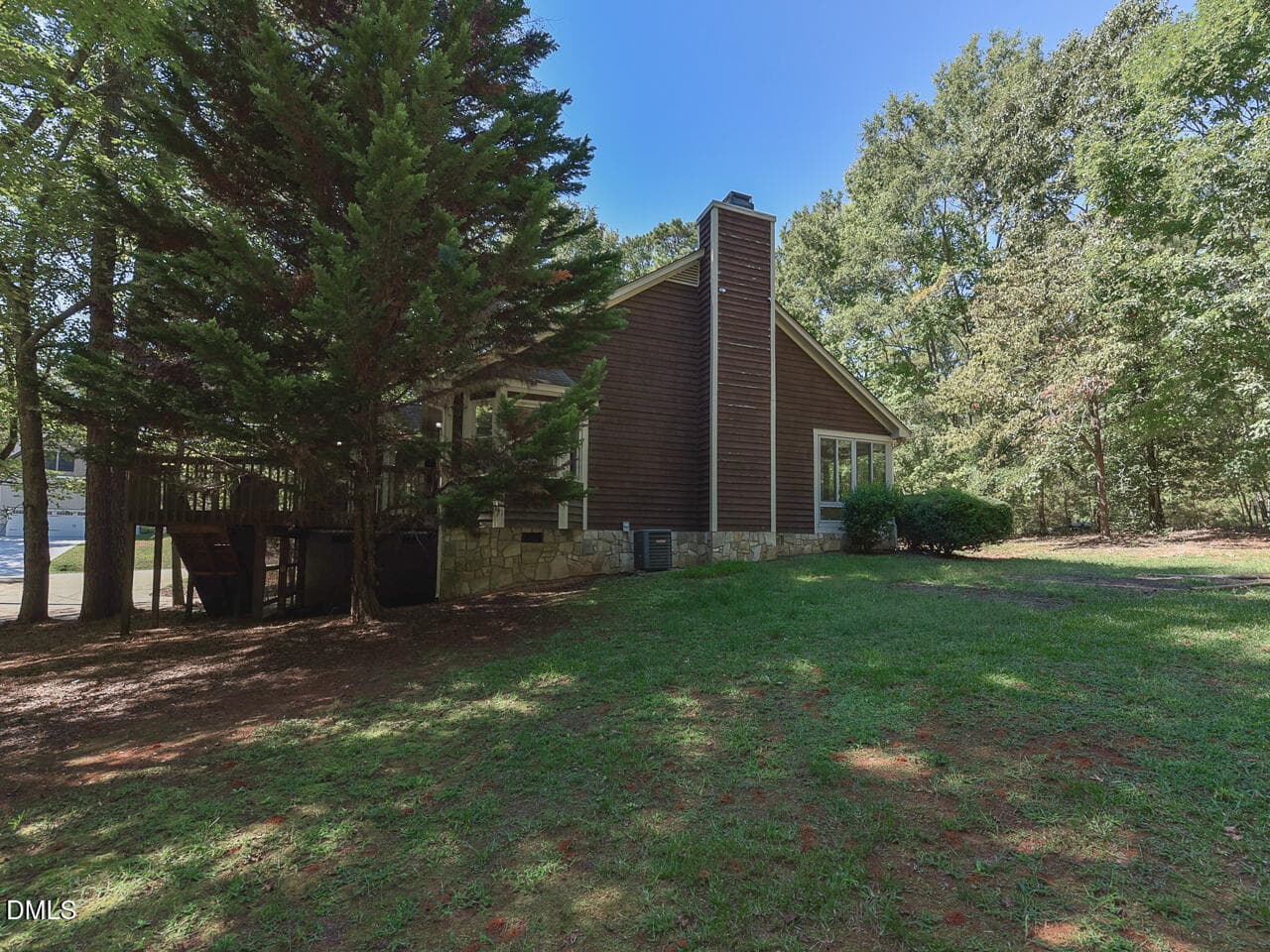 Exterior - back yard - OK - 439 Shawnee Drive, Louisburg, NC 27549, Louisburg