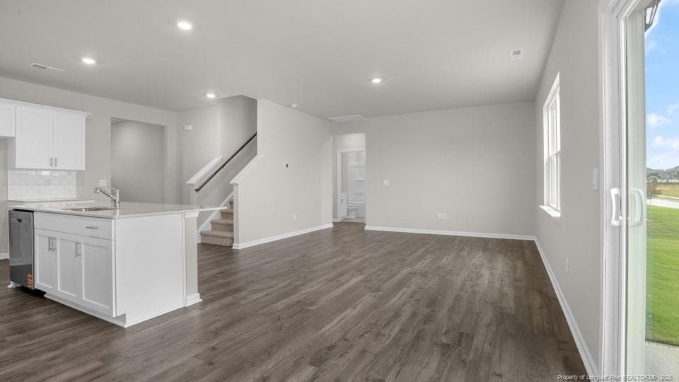 KITCHEN AND FAMILY ROOM - 149 Firehawk Drive, Spring Lake, NC 28390, Spring Lake