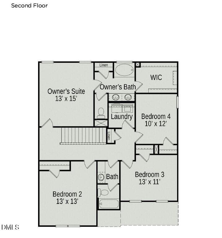 Second Floor - 344 Smith Farms Drive, Lillington, NC 27546, Lillington