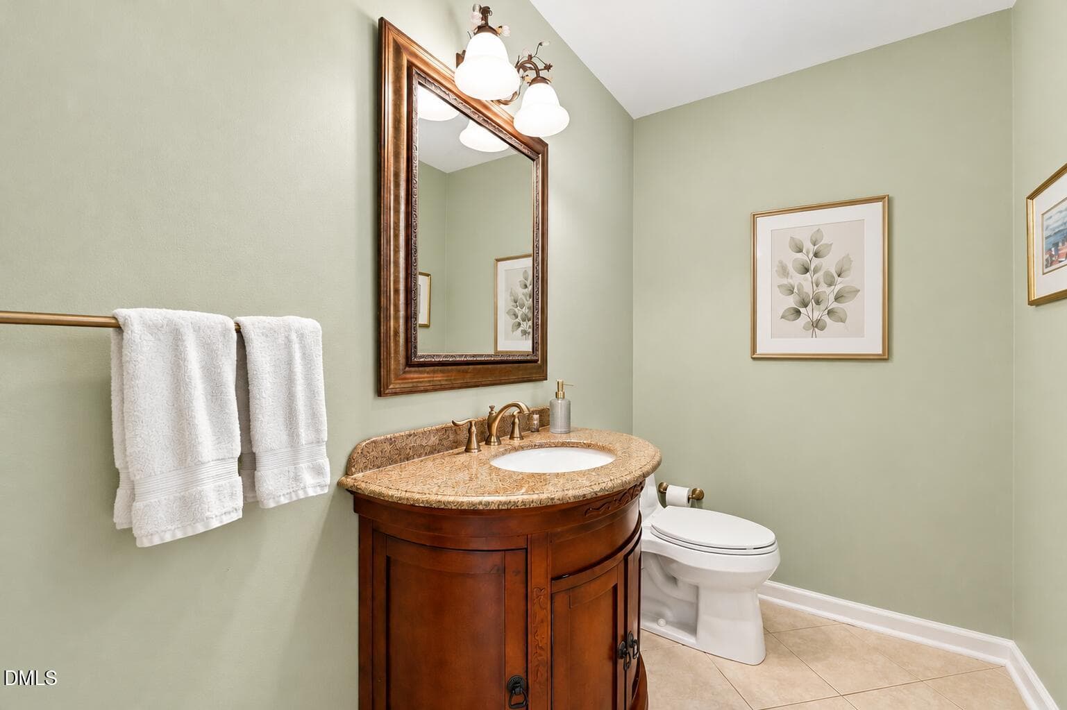 Powder Room off Kitchen - 212 Ellwood Drive, Raleigh, NC 27609, Raleigh