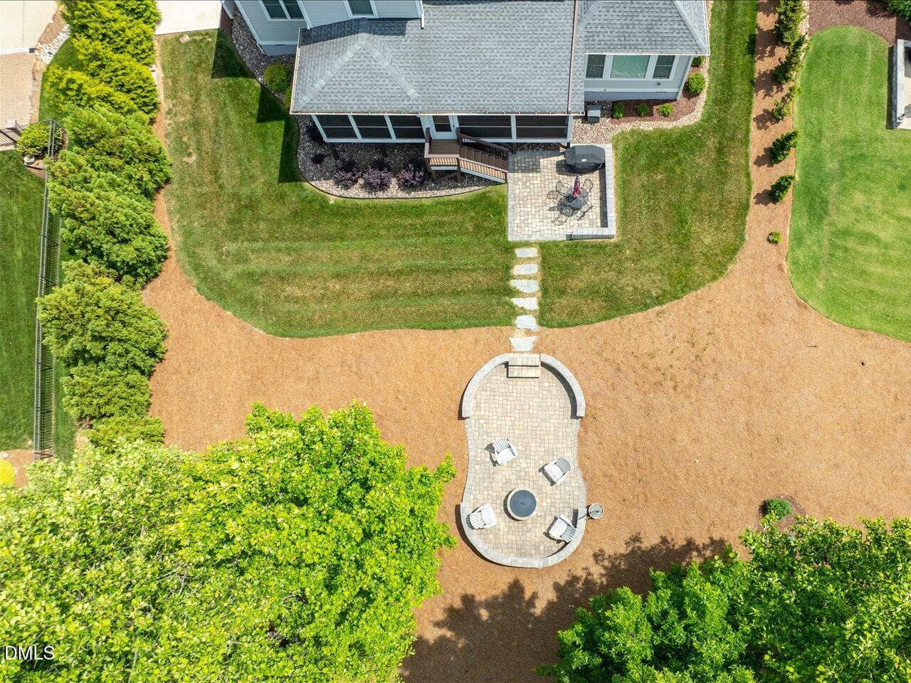 32-Backyard - 766 Chapel Ridge Drive, Pittsboro, NC 27312