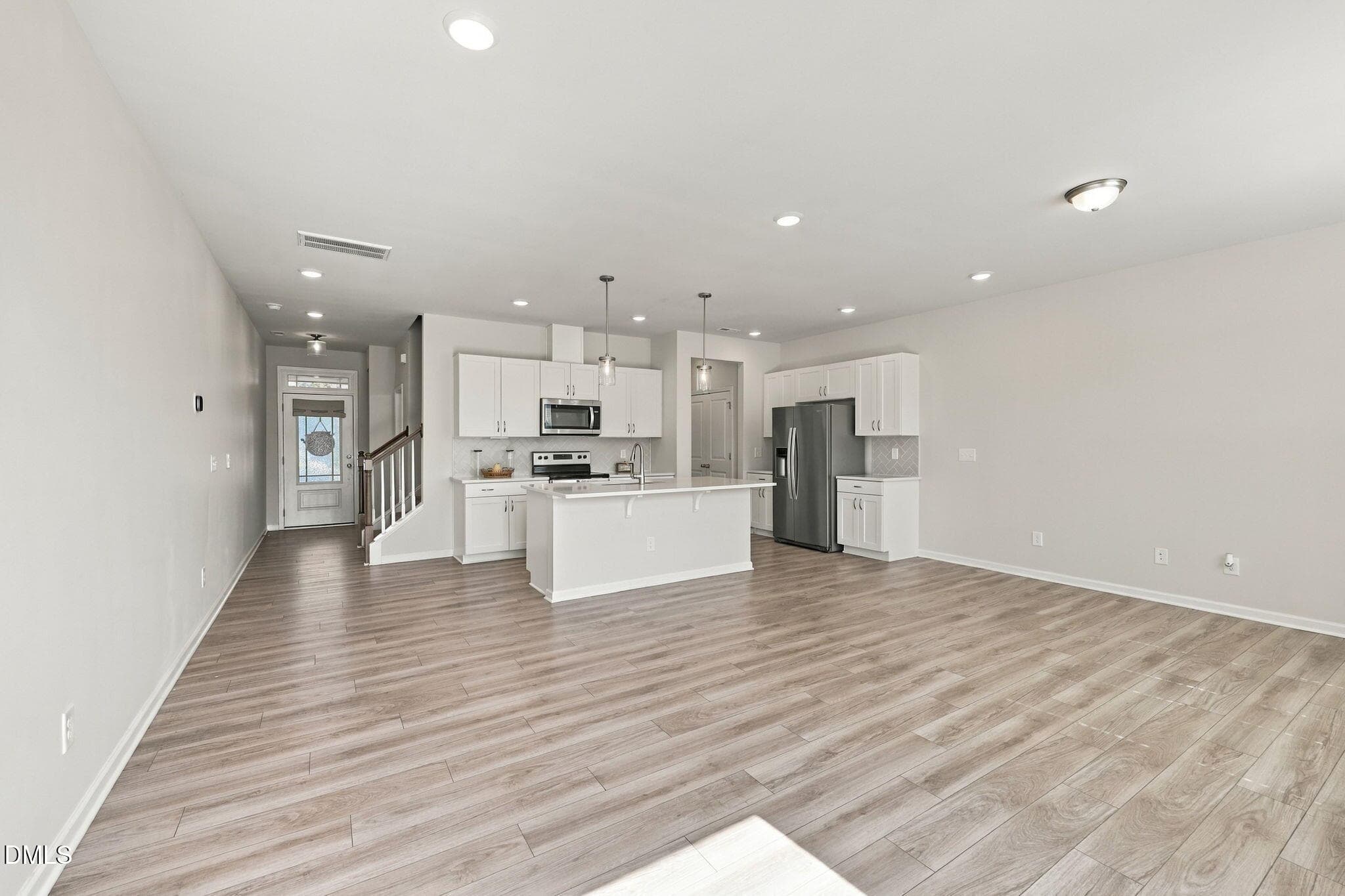 Living Room with Dining Area - 167 Lennei Lane, Garner, NC 27529, Garner