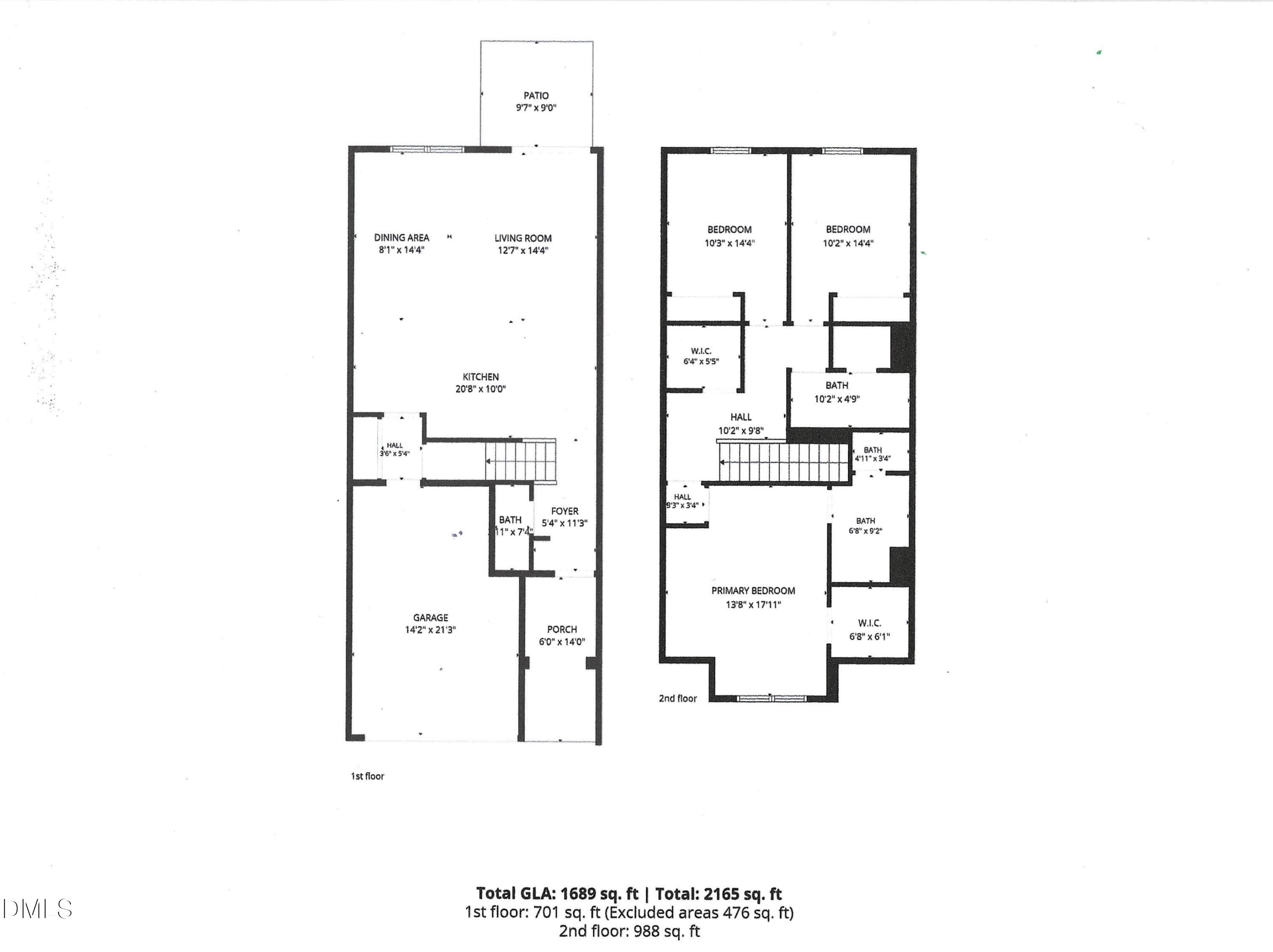Floorplan - 167 Lennei Lane, Garner, NC 27529, Garner