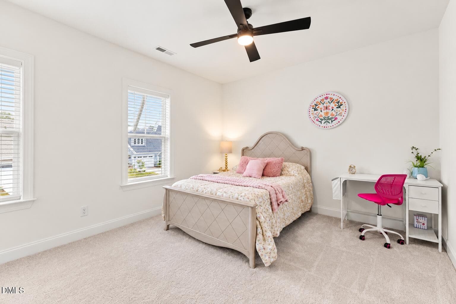 Bright Pastel Bedroom Retreat - 9013 Dupree Meadow Drive, Angier, NC 27501