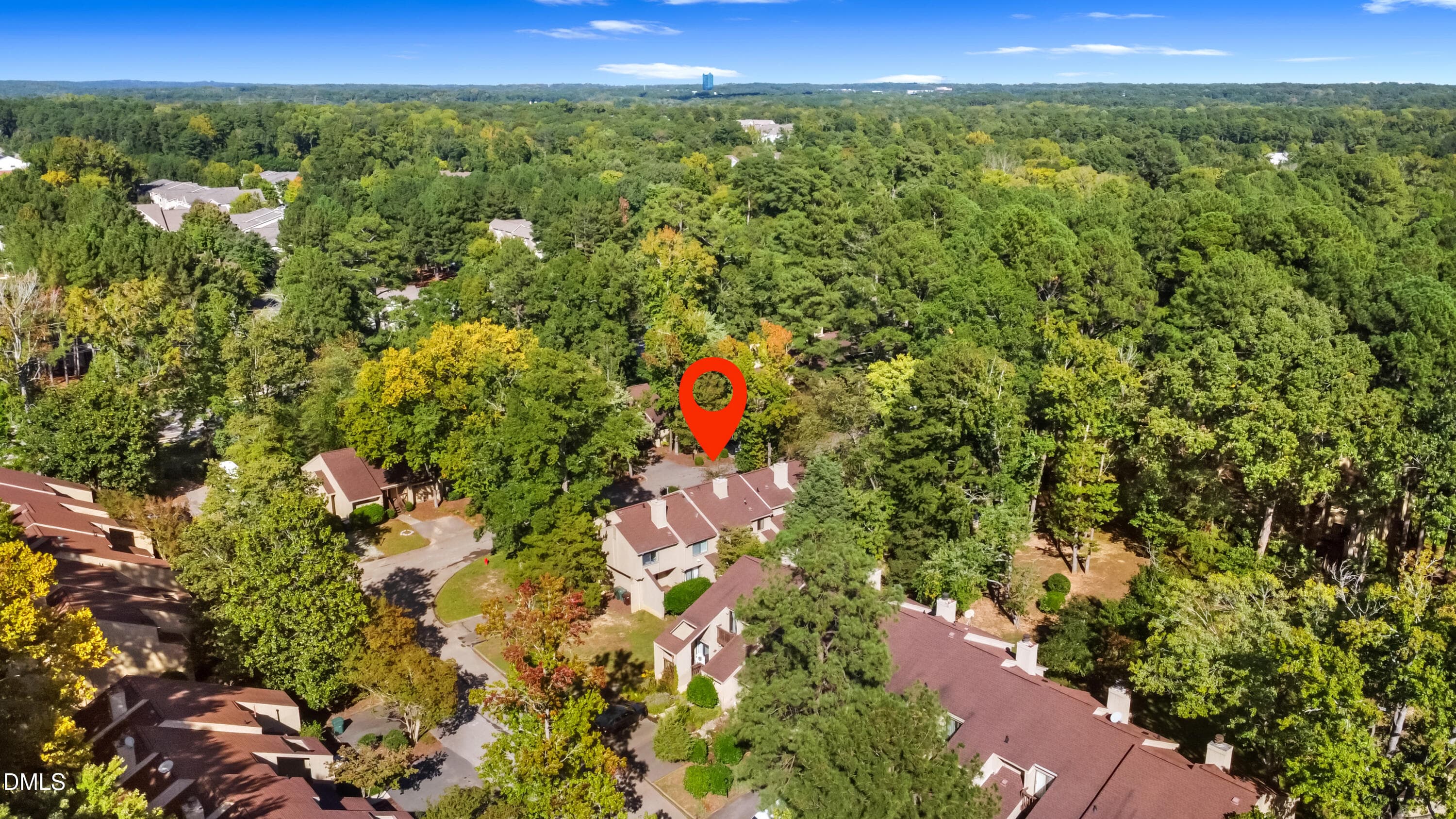 Location pin 1 - 4100 Five Oaks Drive 11, Durham, NC 27707, Durham