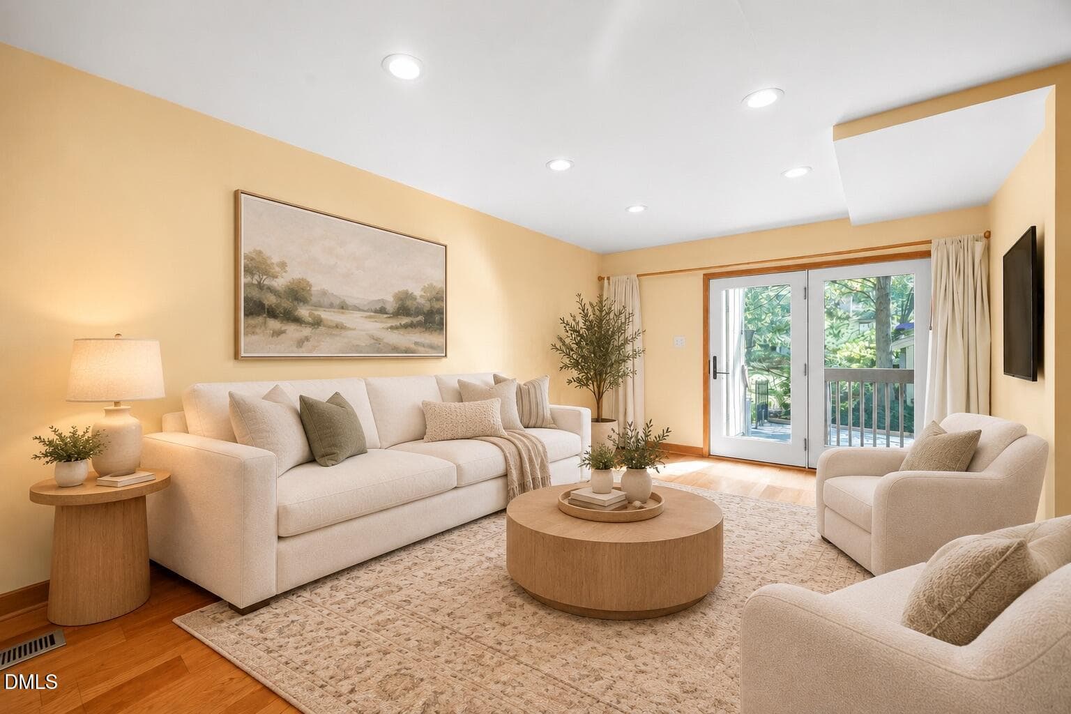 Living staged - 4100 Five Oaks Drive 11, Durham, NC 27707, Durham